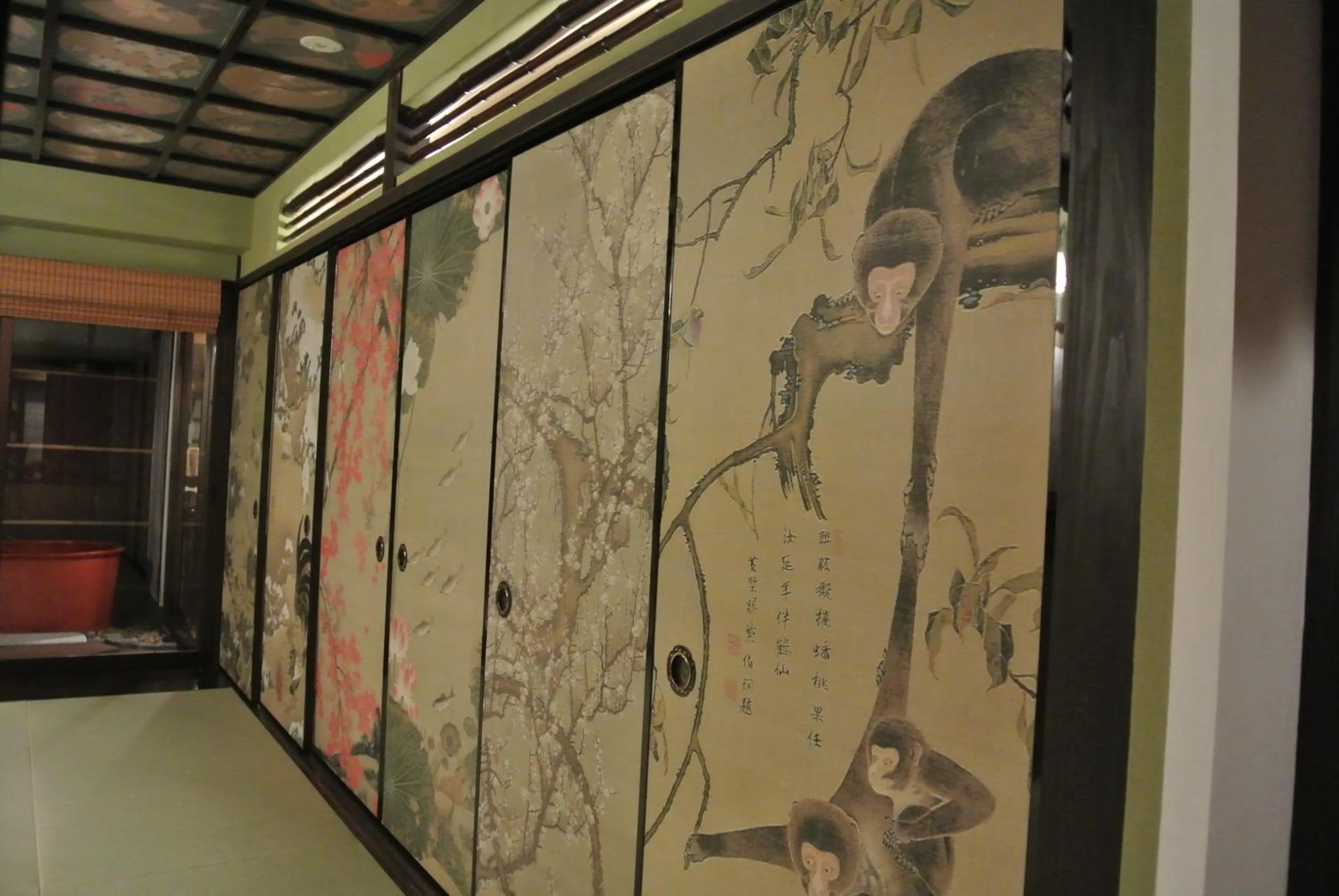 Decorative detail in Yadoya Kyoto Shimogamo