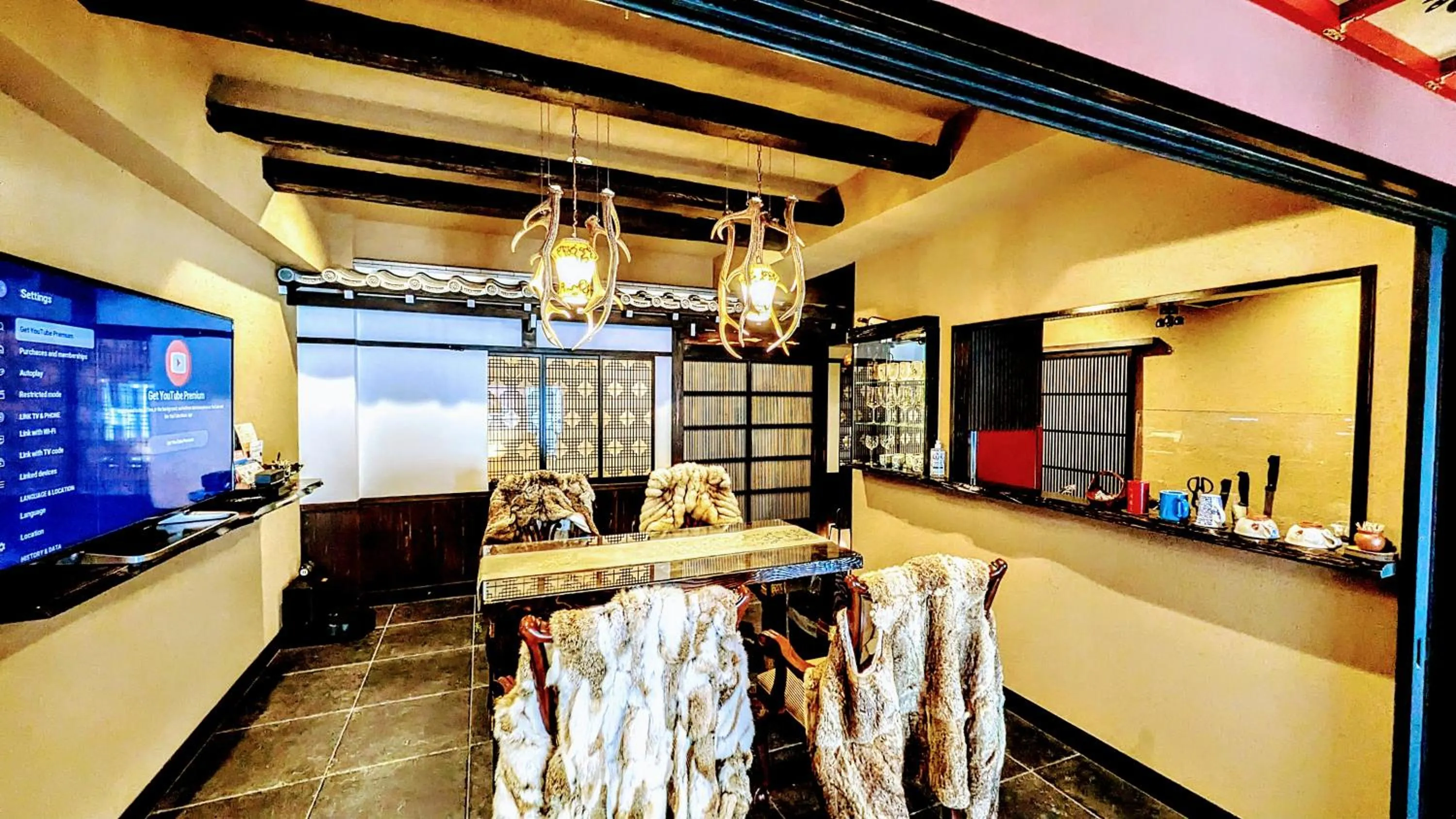 Living room in Yadoya Kyoto Shimogamo