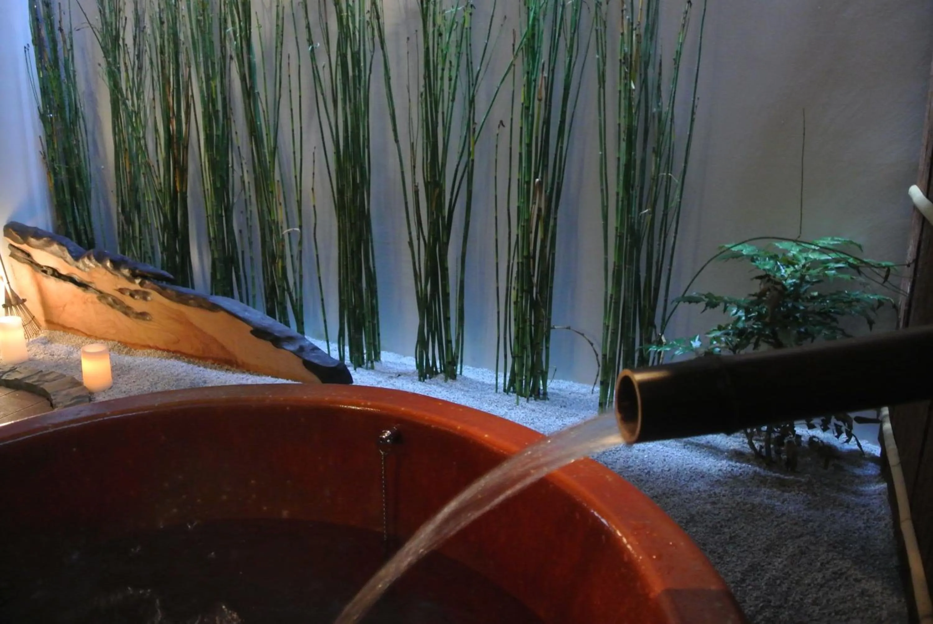 Open Air Bath in Yadoya Kyoto Shimogamo