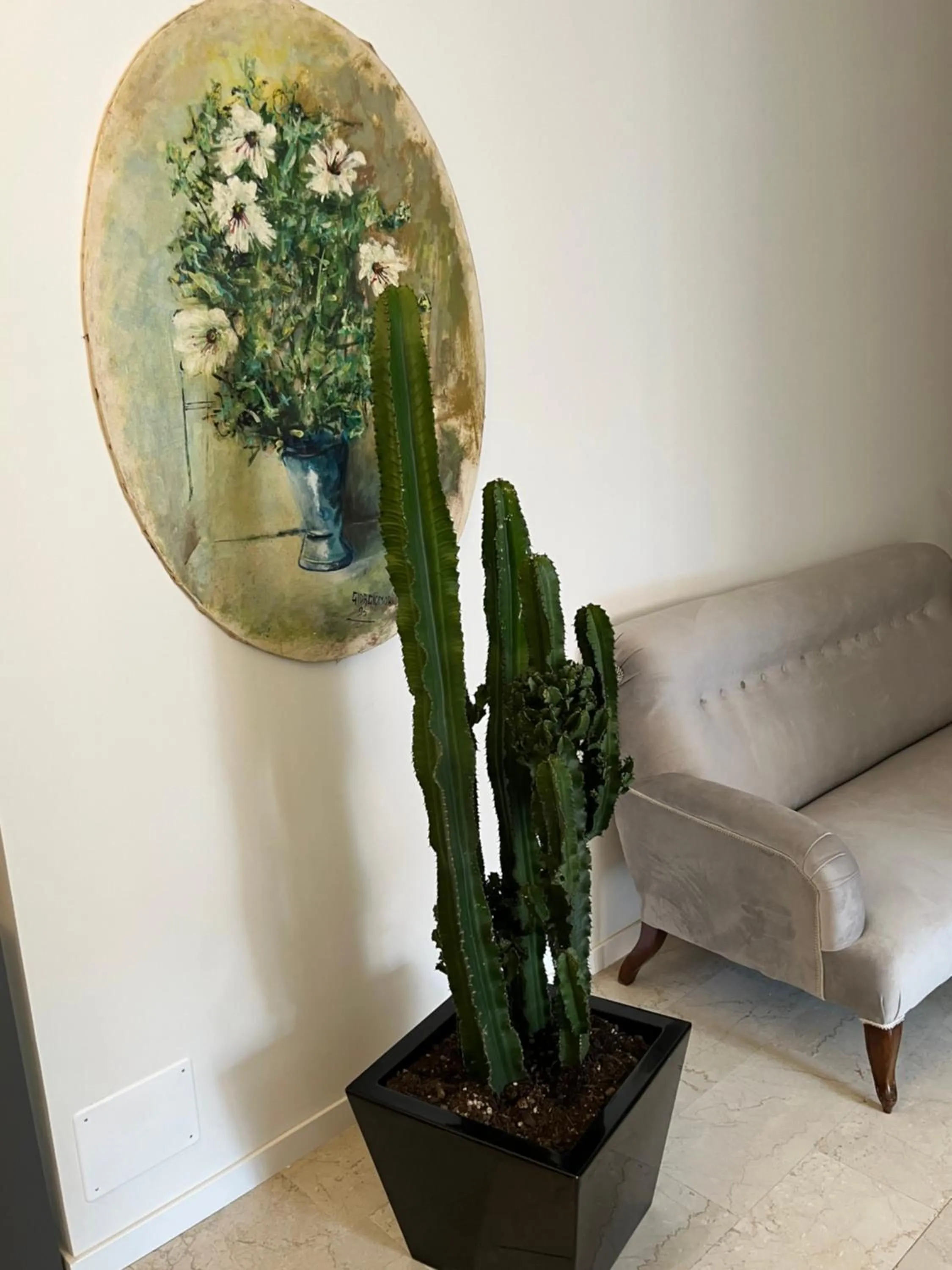 Living room in Fleur Blanche