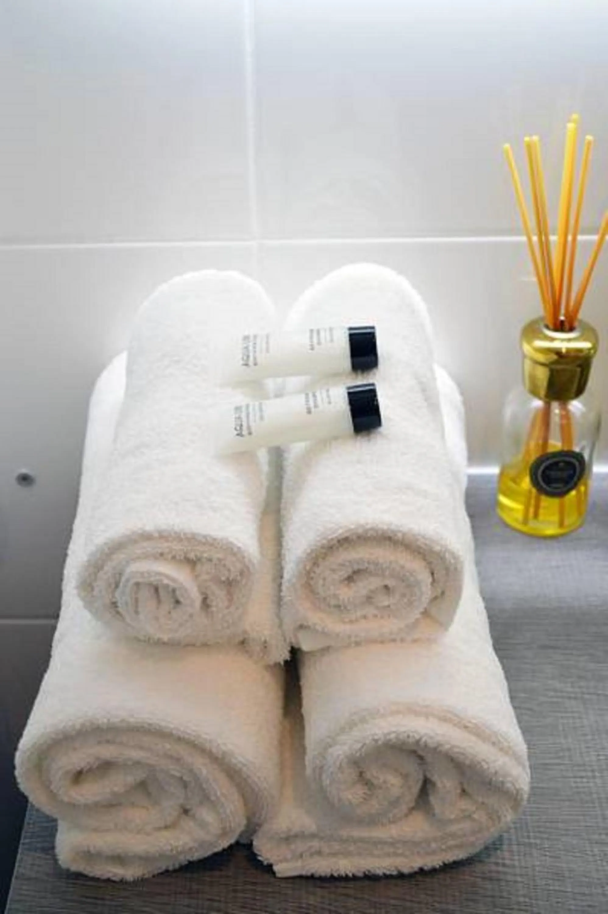 Bathroom in New monumental garden view Studio