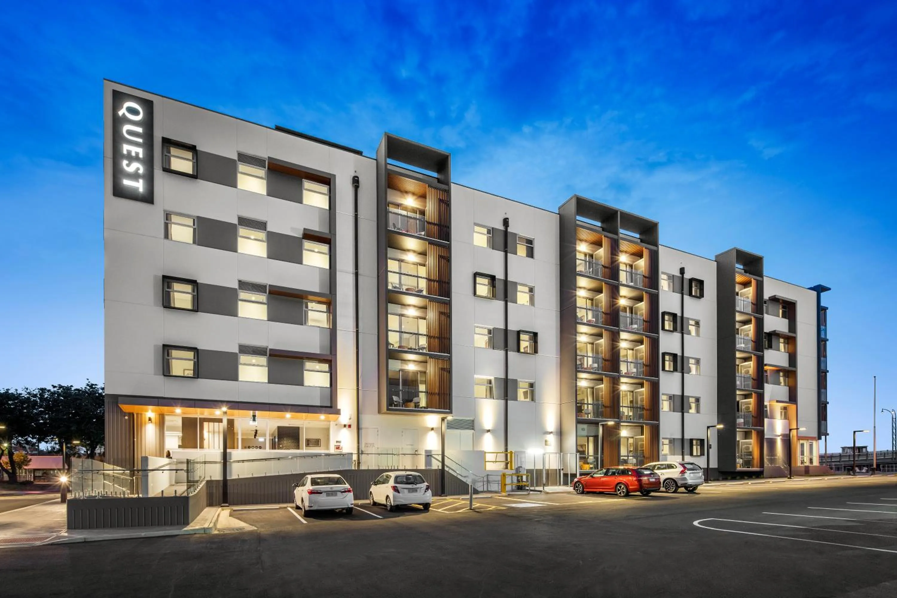 Facade/entrance in Quest Port Adelaide