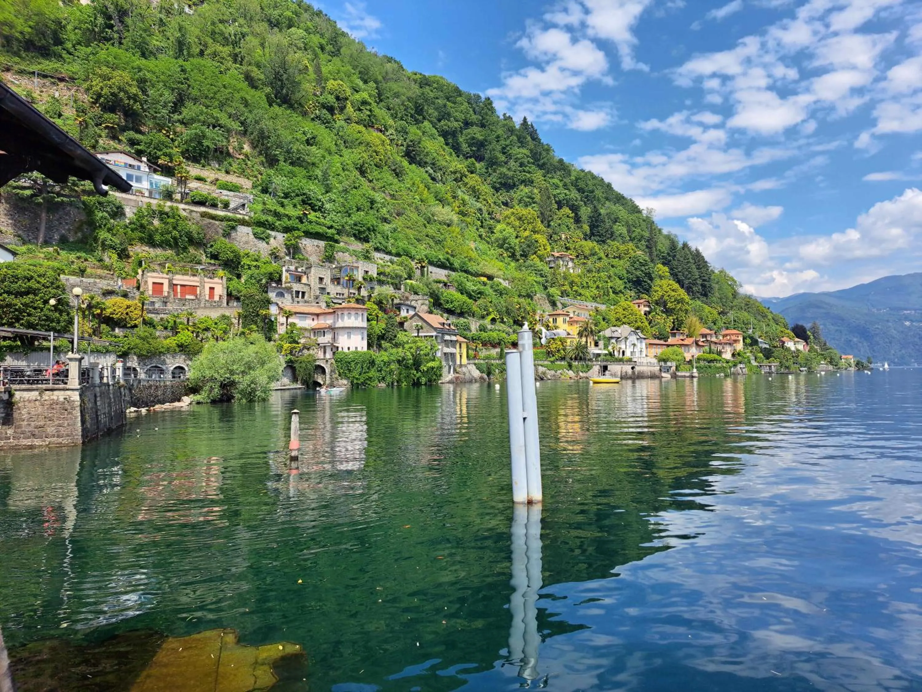 Lake view in Hotel Cannero