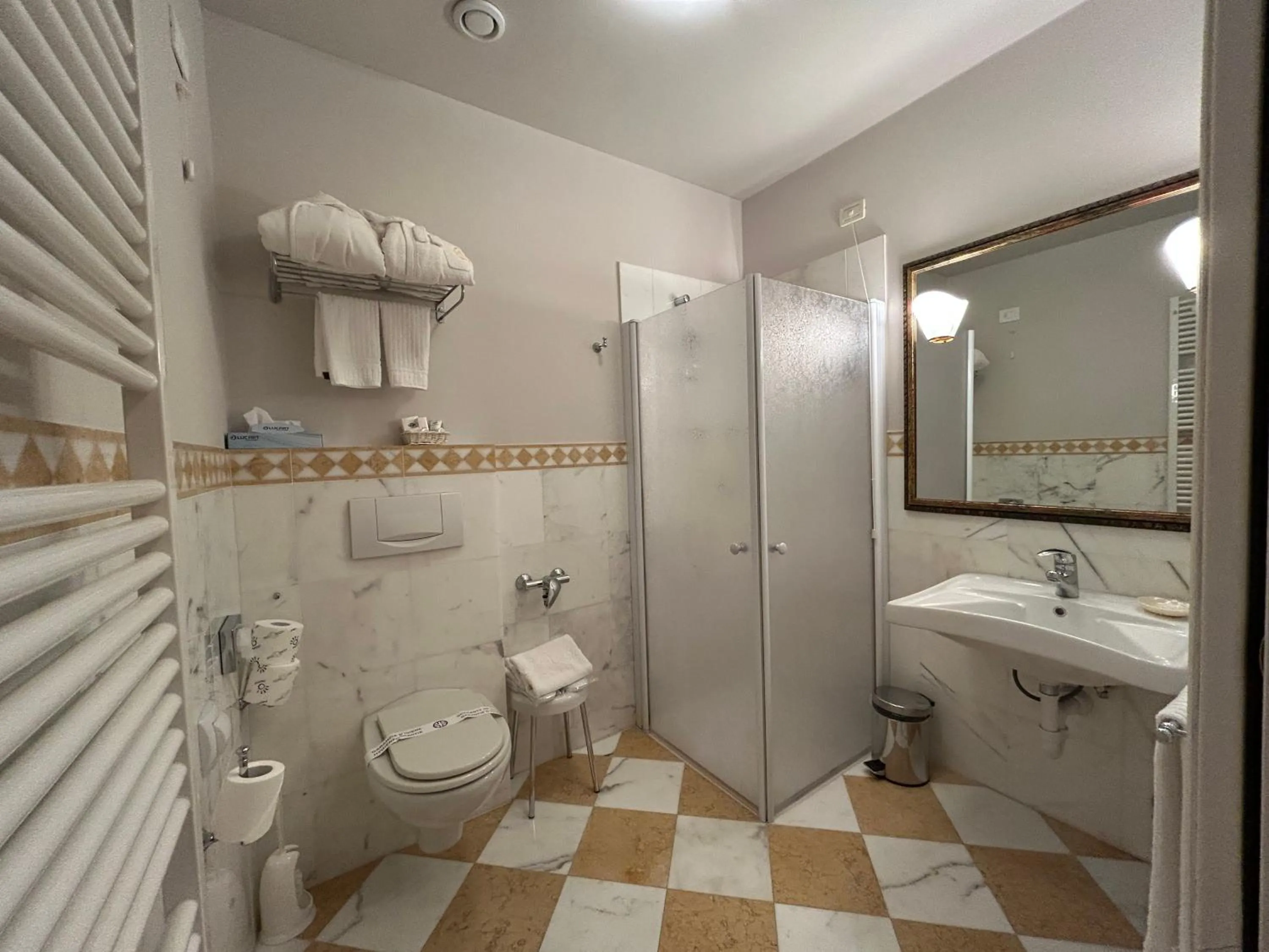 Bathroom in Hotel Cannero