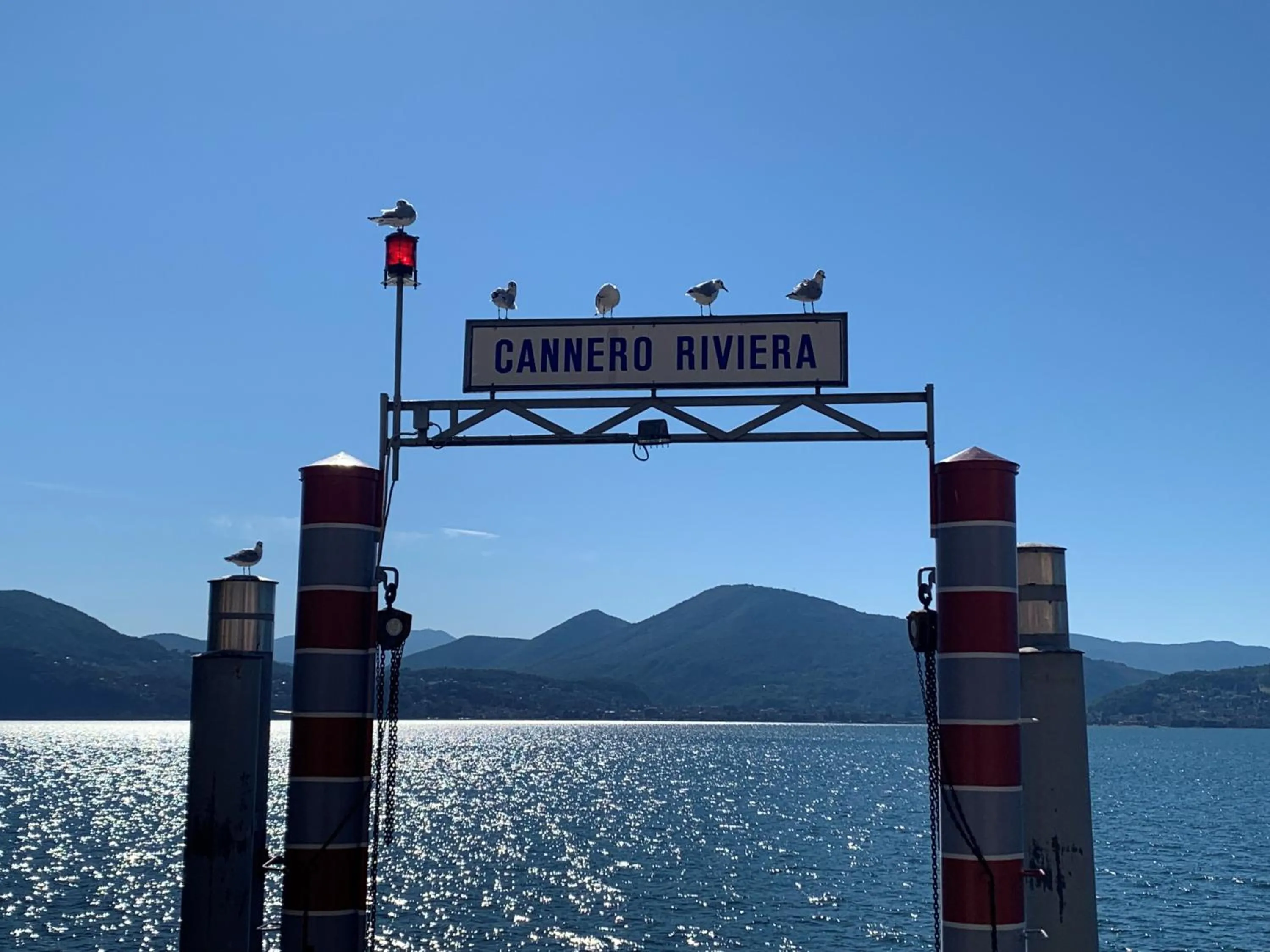 Lake view in Hotel Cannero