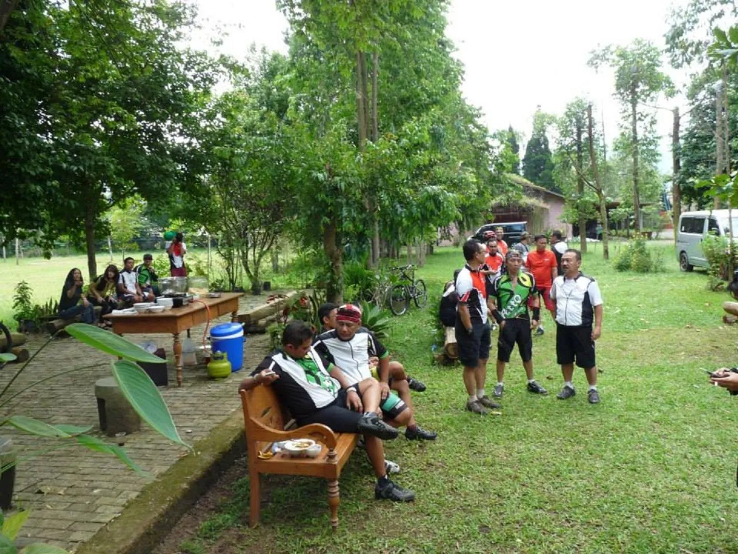 Garden in Ronia Mountain Villa Lembang