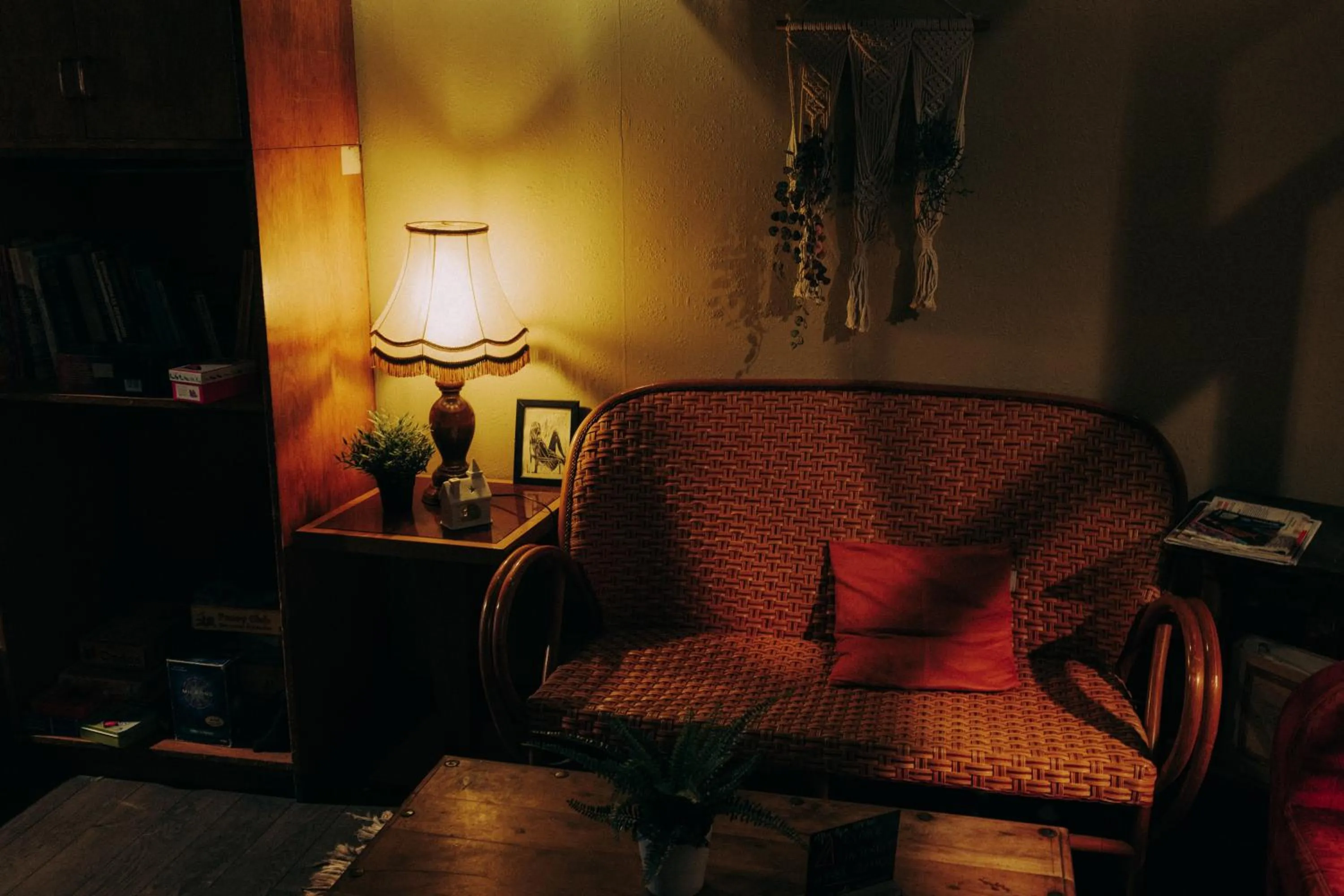 Living room in HO36 Hostel Lyon