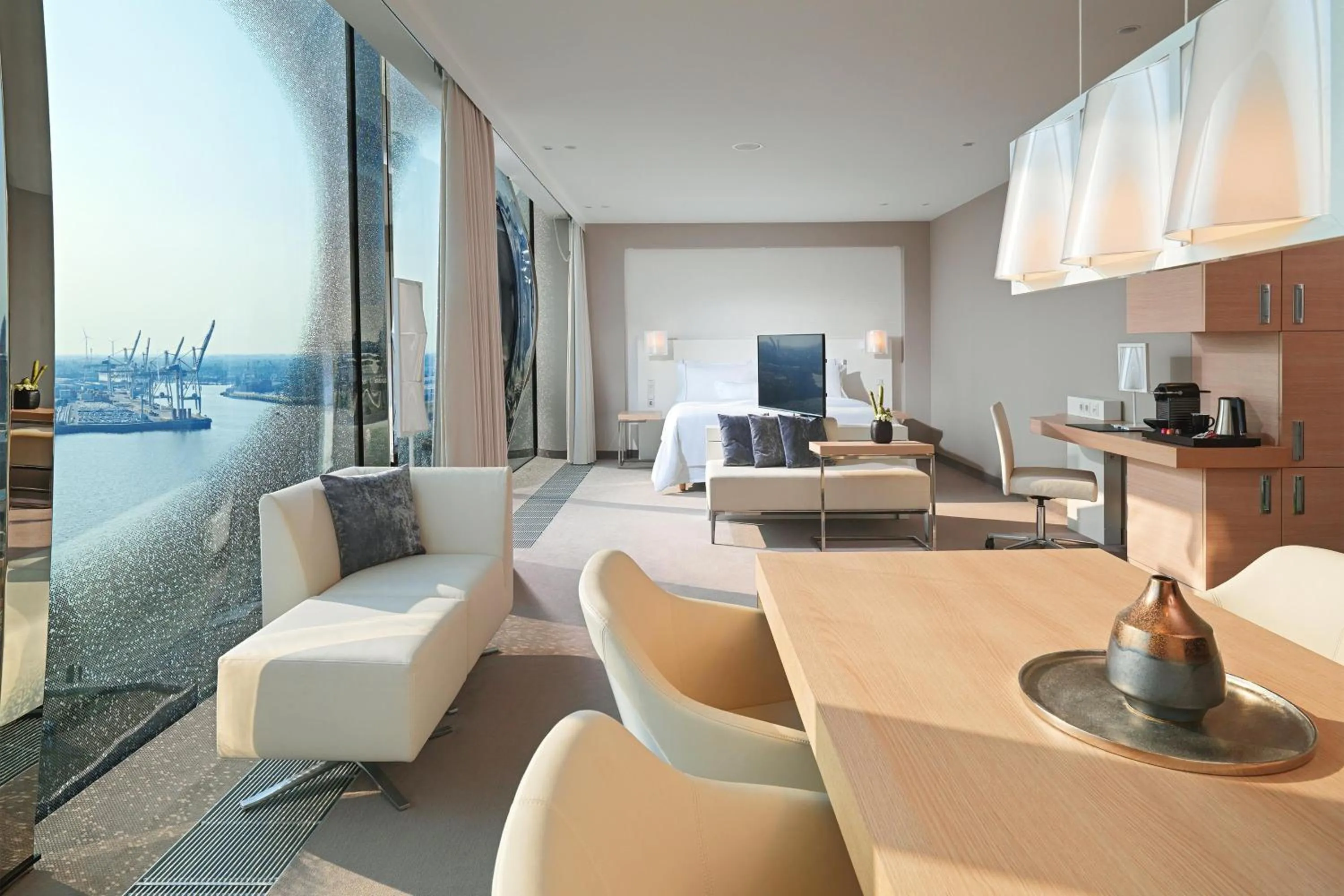 Living room in The Westin Hamburg Elbphilharmonie