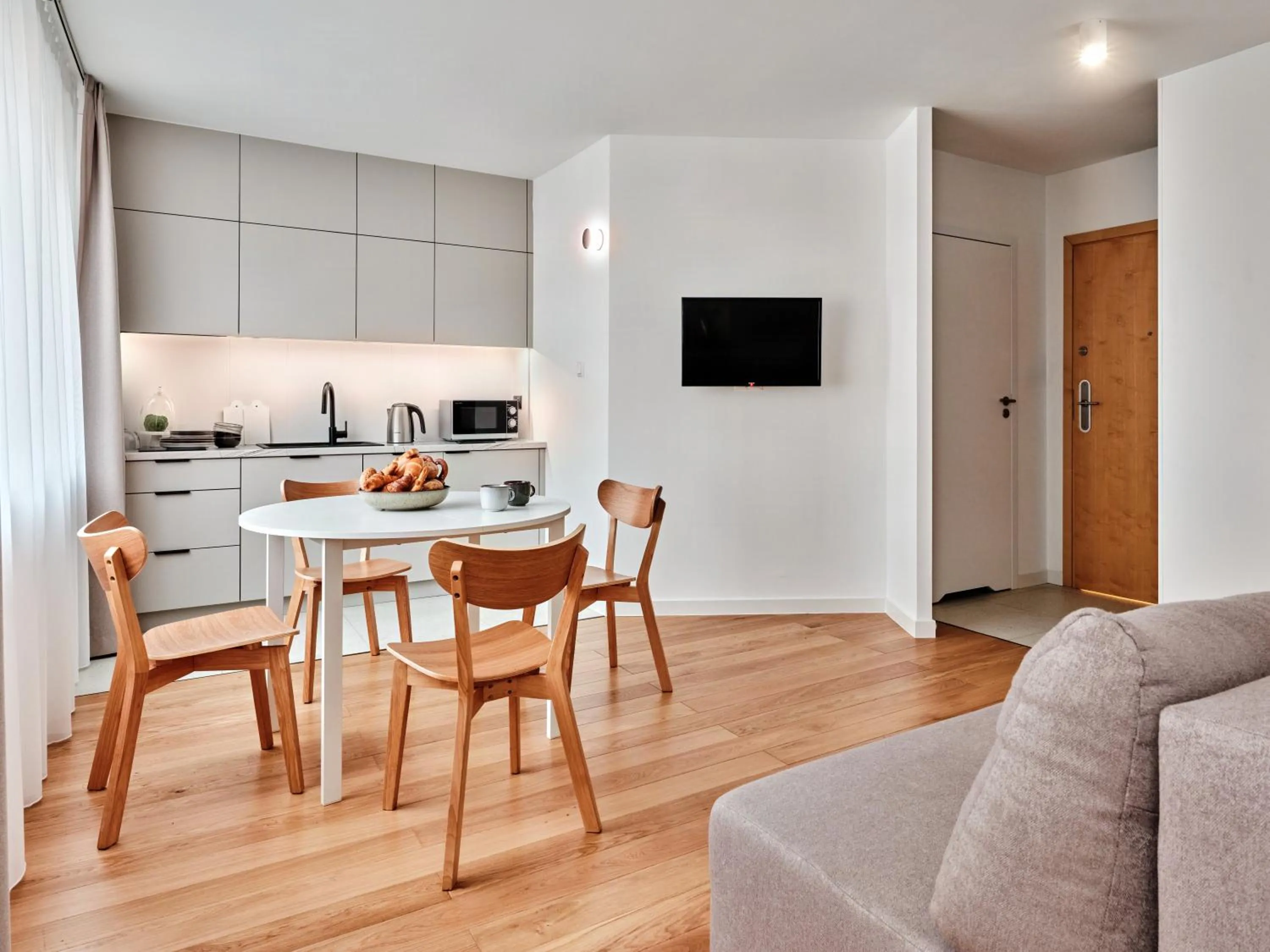 Seating area in Apartamenty Media Park