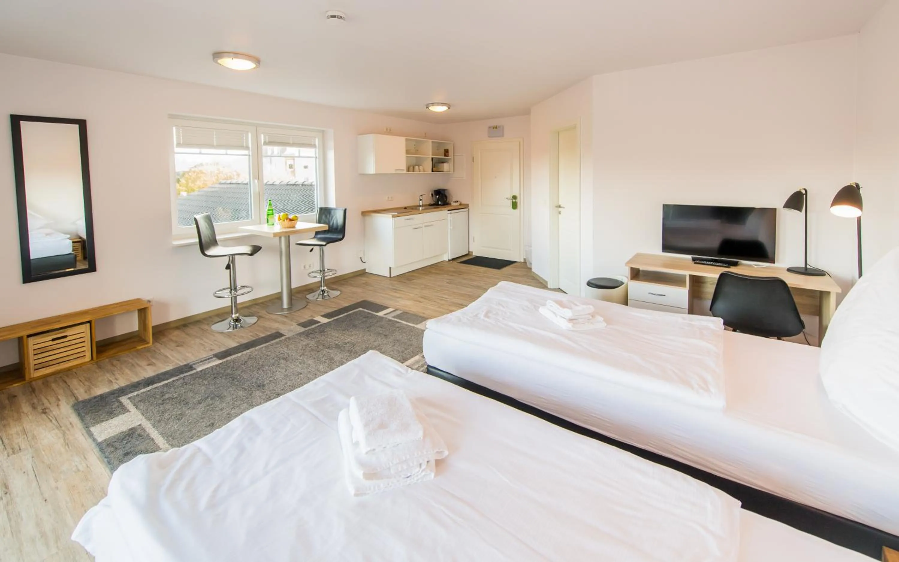 Bed in Hotel Flensburg Akademie