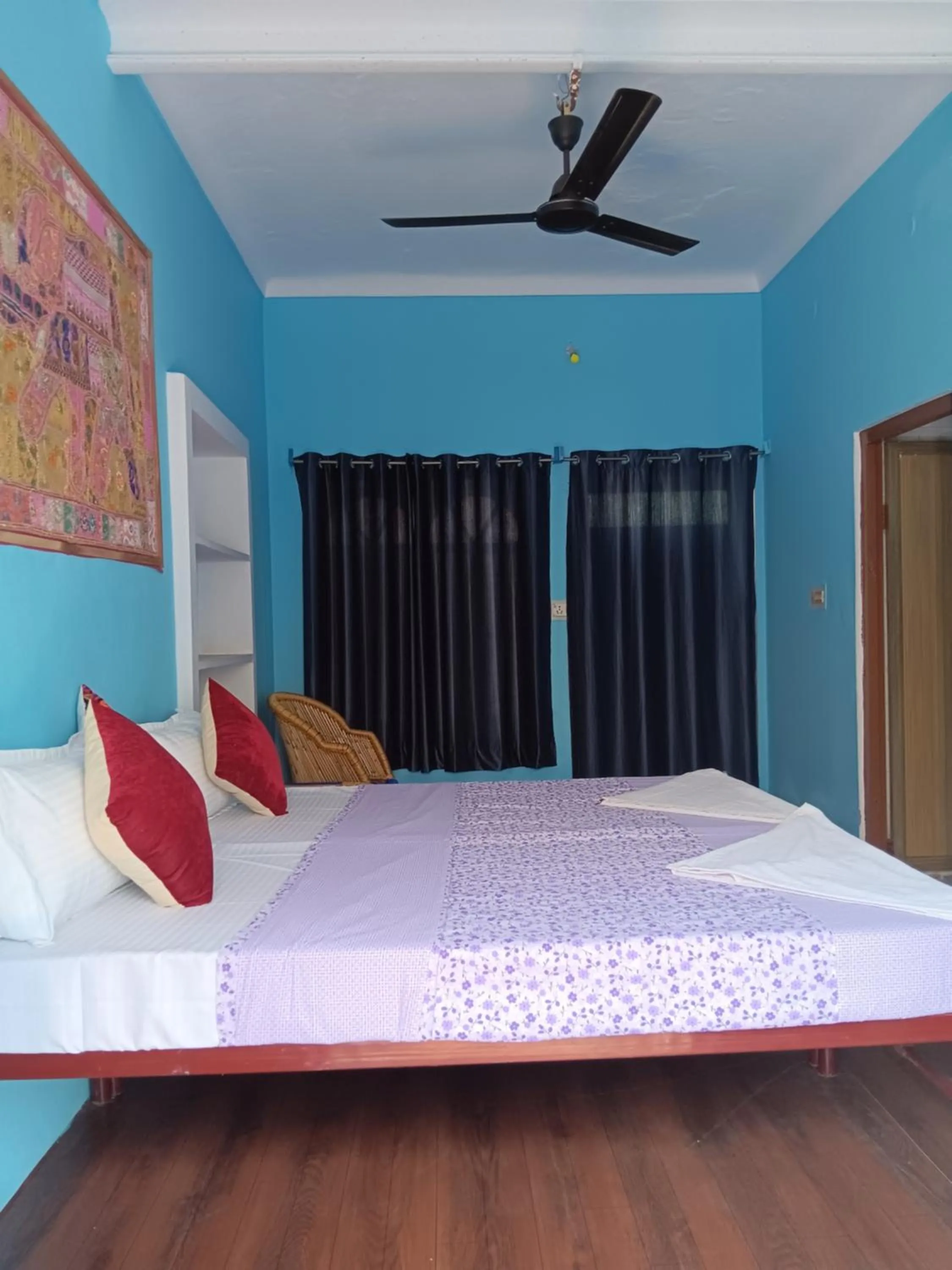 Bed in Mayur Guest House