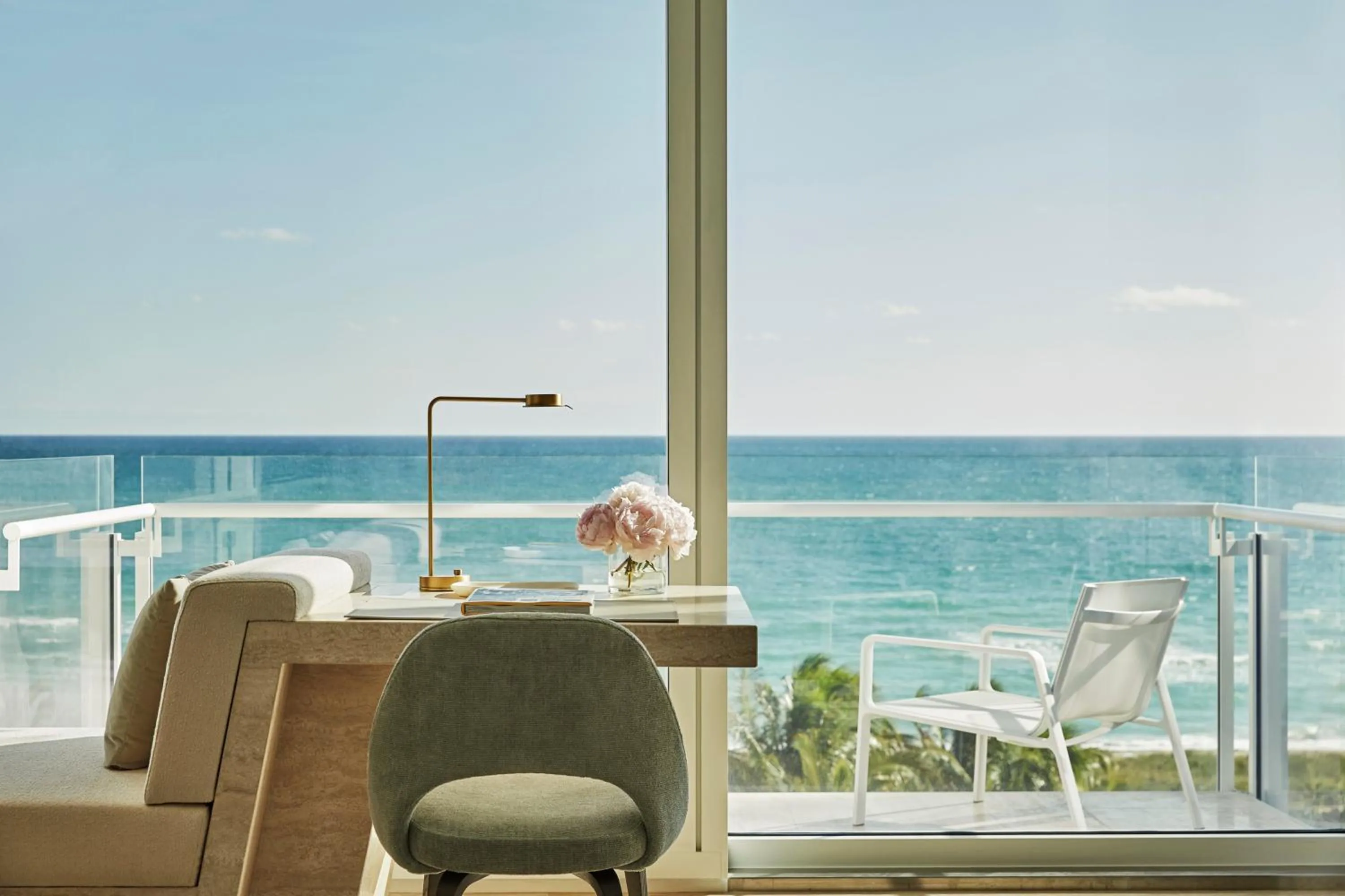 Decorative detail in Four Seasons Hotel at The Surf Club