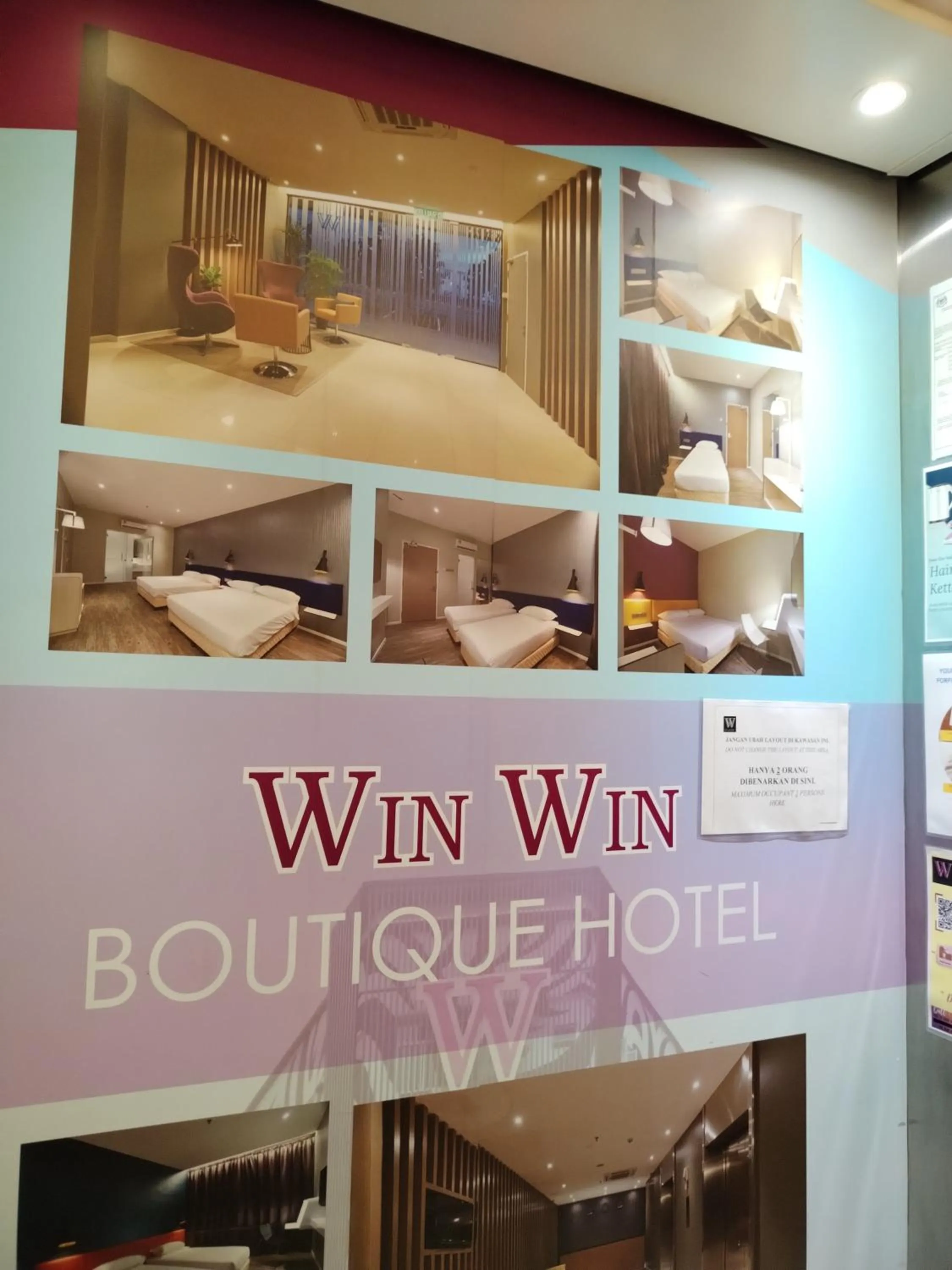 Property building, Bed in Win Win Boutique Hotel PD