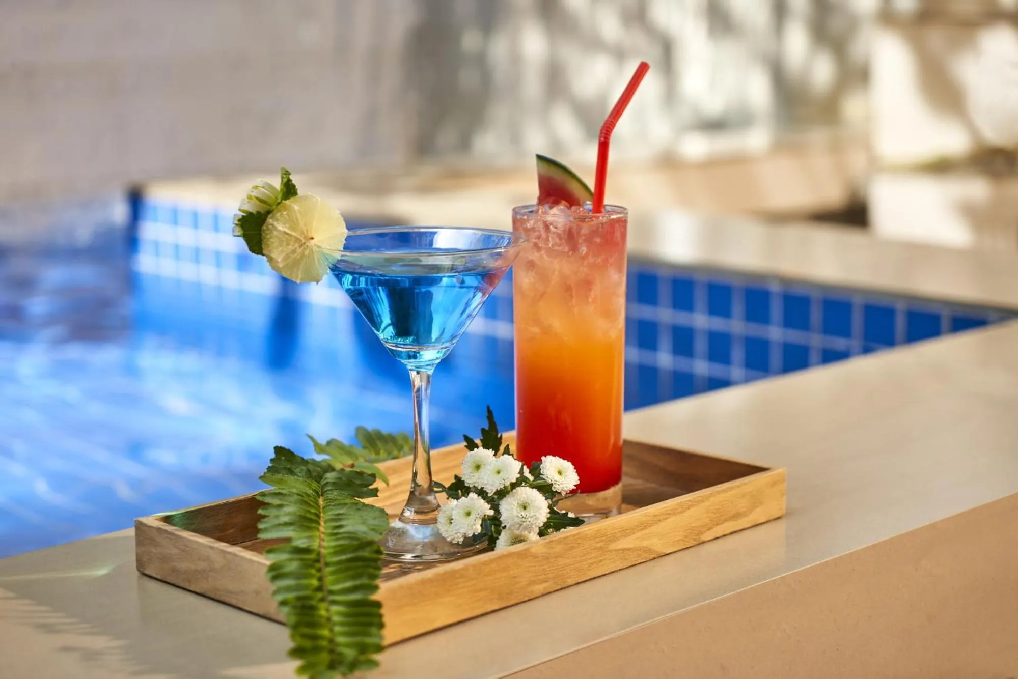 Non alcoholic drinks in The Wind Resort - Tropical Hillside Escape