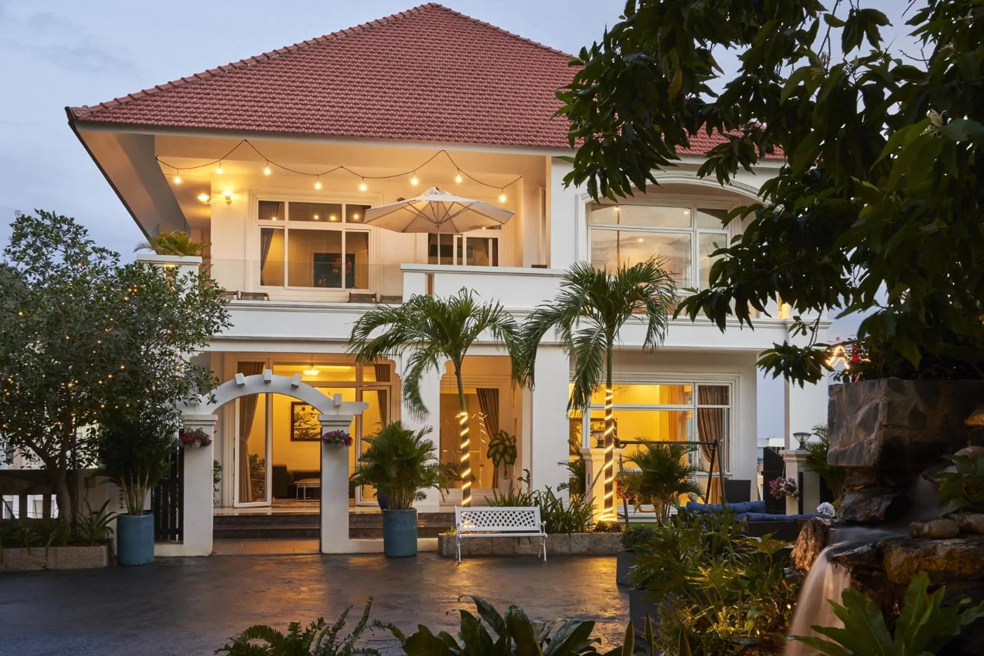 Facade/entrance in The Wind Resort - Tropical Hillside Escape