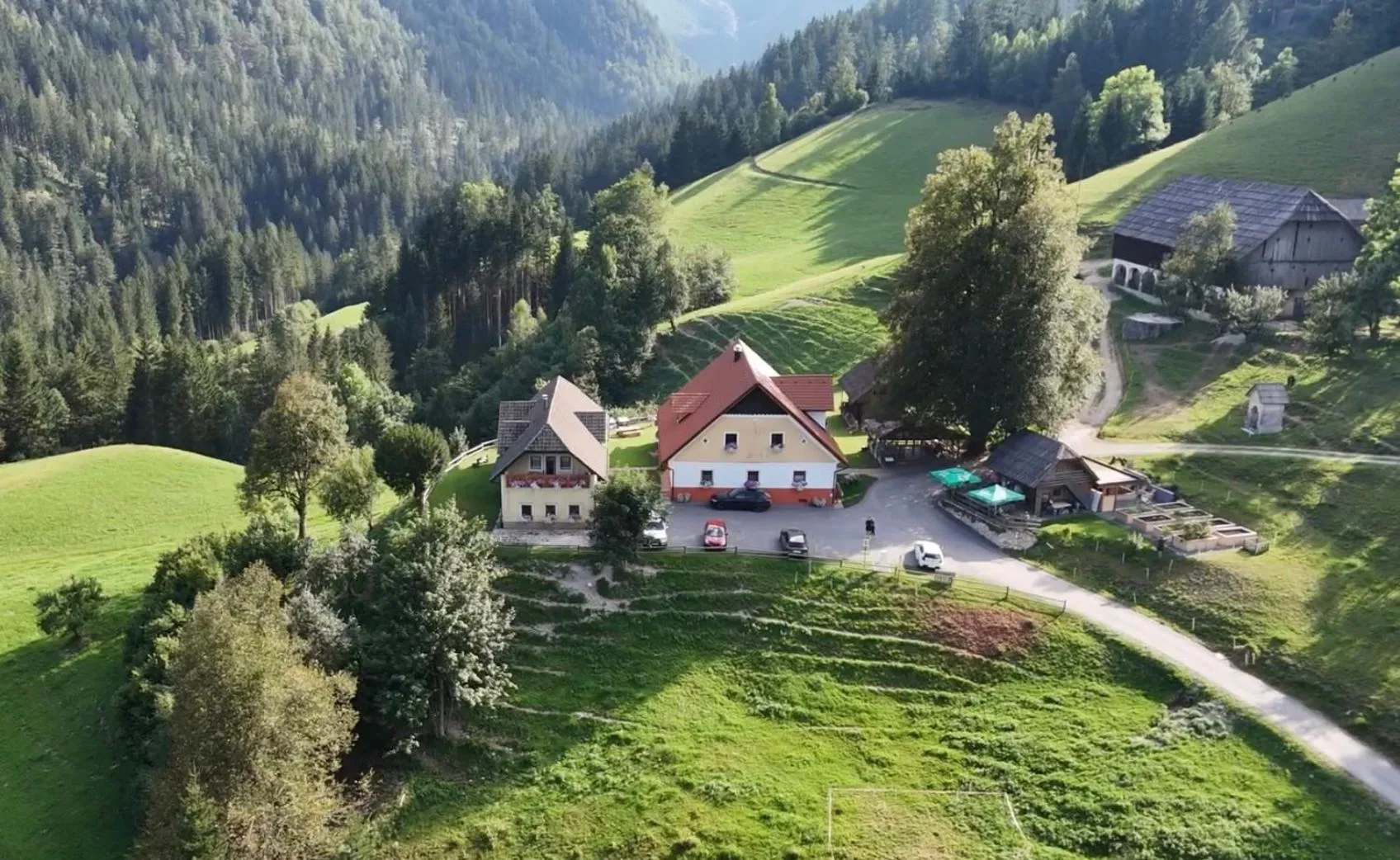 Property building in Tourist farm Gradišnik
