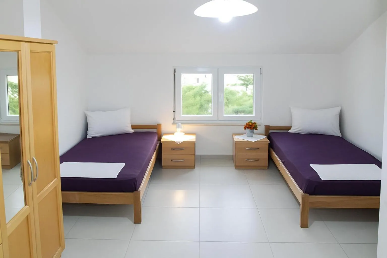Bed in Apartments Slavica Trogir