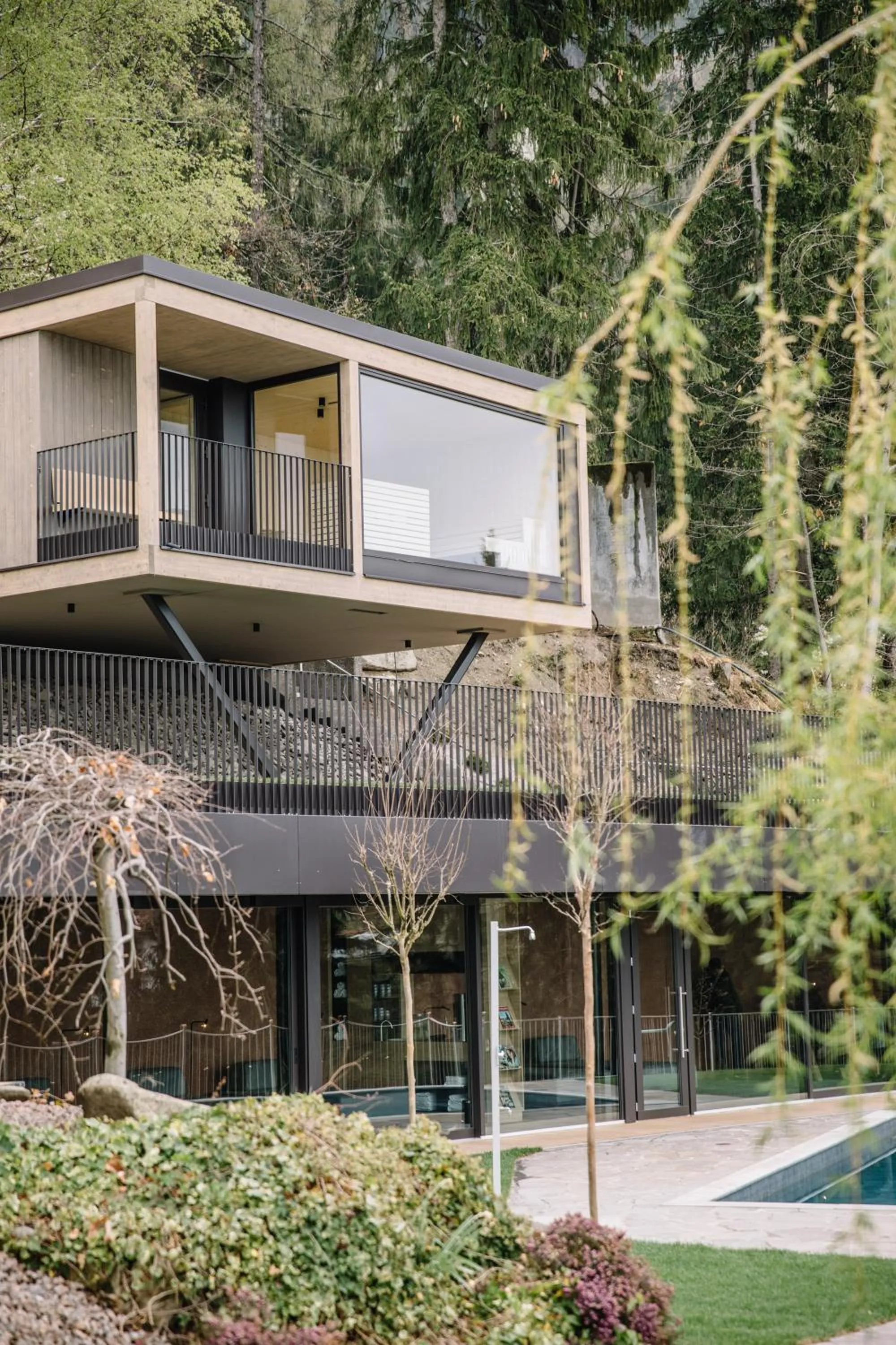 Hot Tub in Panoramic Suites Winzerhöhe