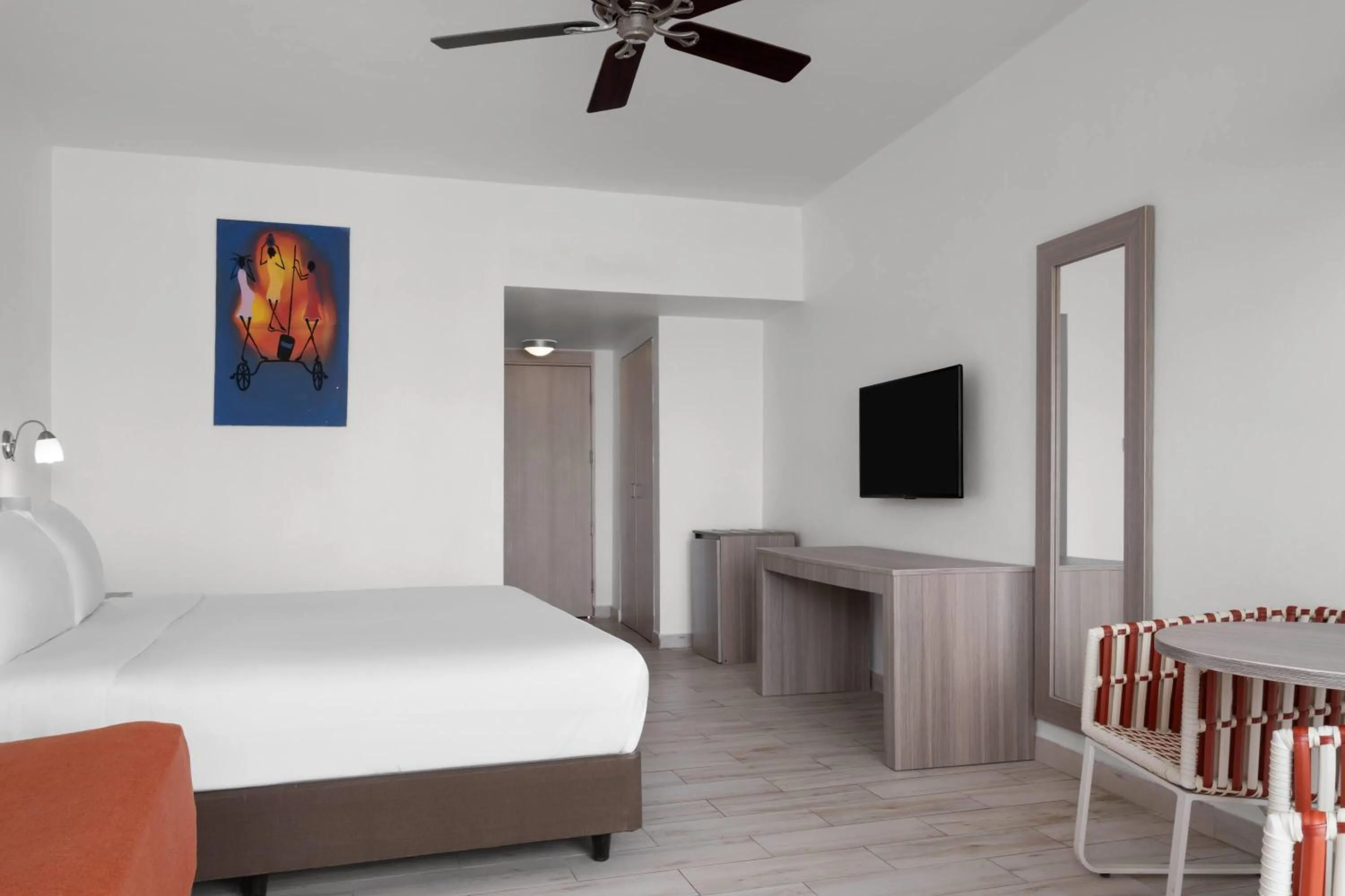 Property building, Bed in Grand Decameron Cornwall Beach, A Trademark All-Inclusive Resort