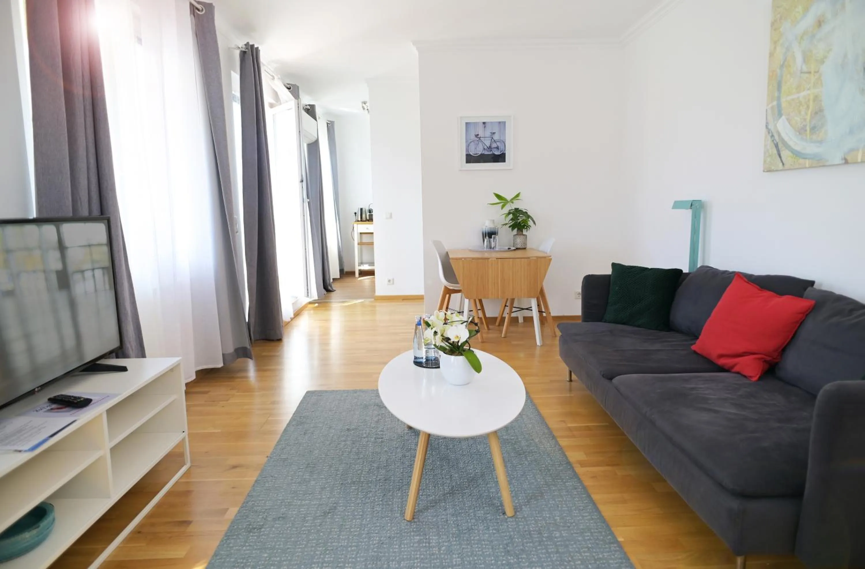 Living room in Victoria Apartments