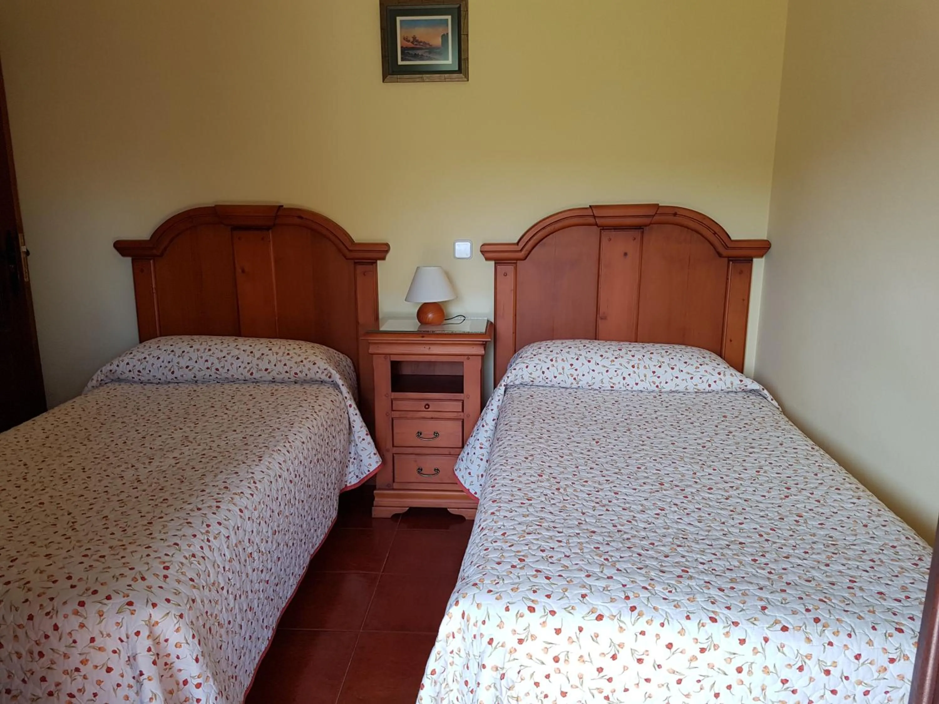 Decorative detail, Bed in El Pedroso