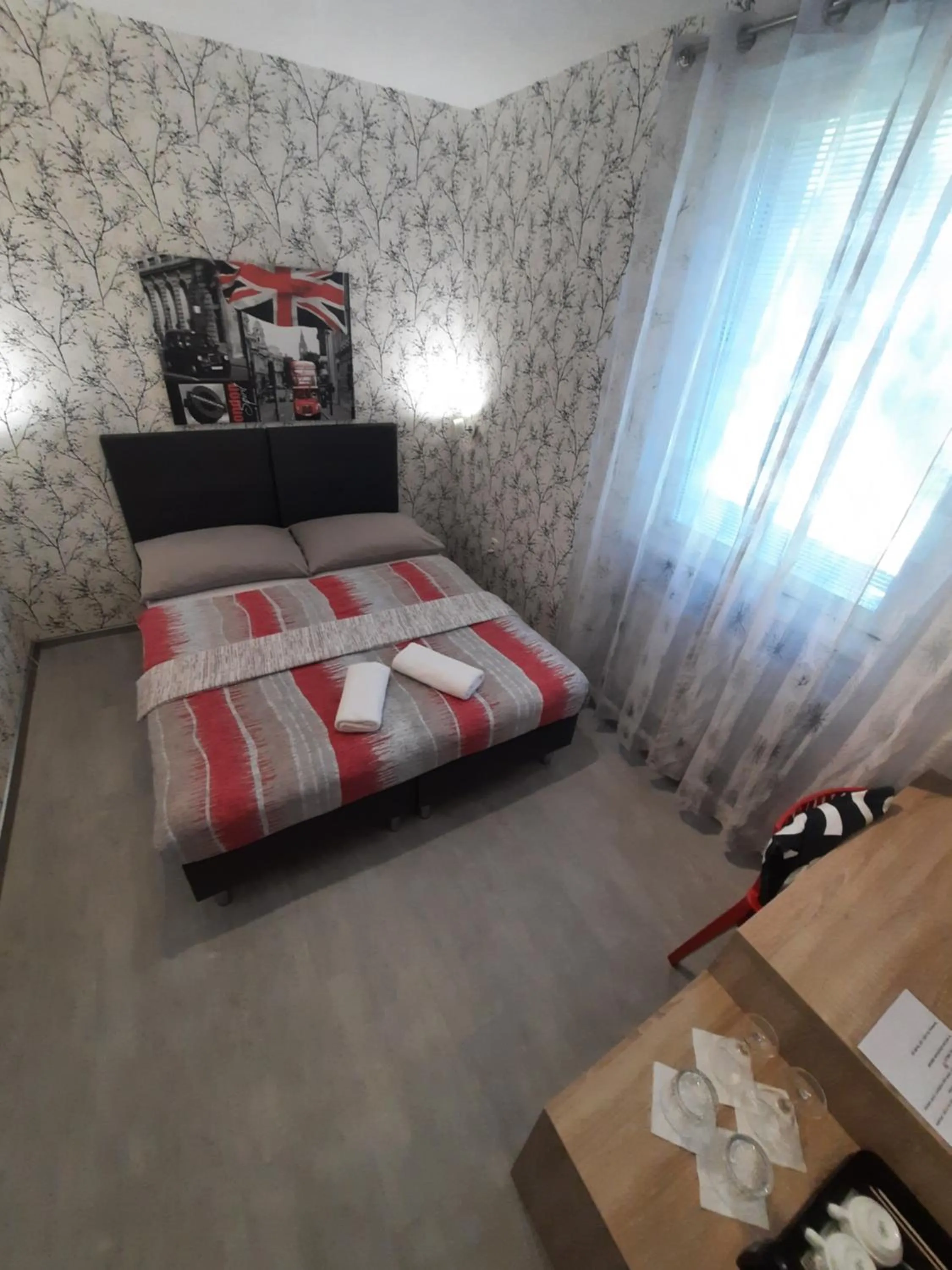 Bed in Hotel Boršičanka