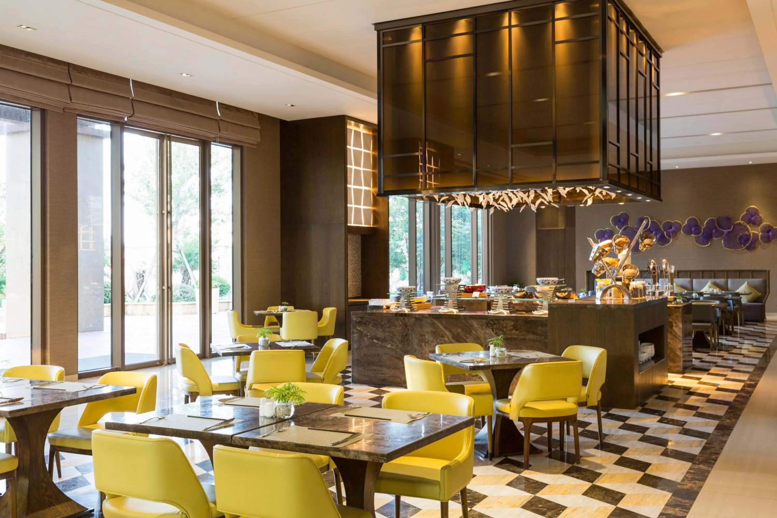 Buffet breakfast in Novotel Nanchang Sunac