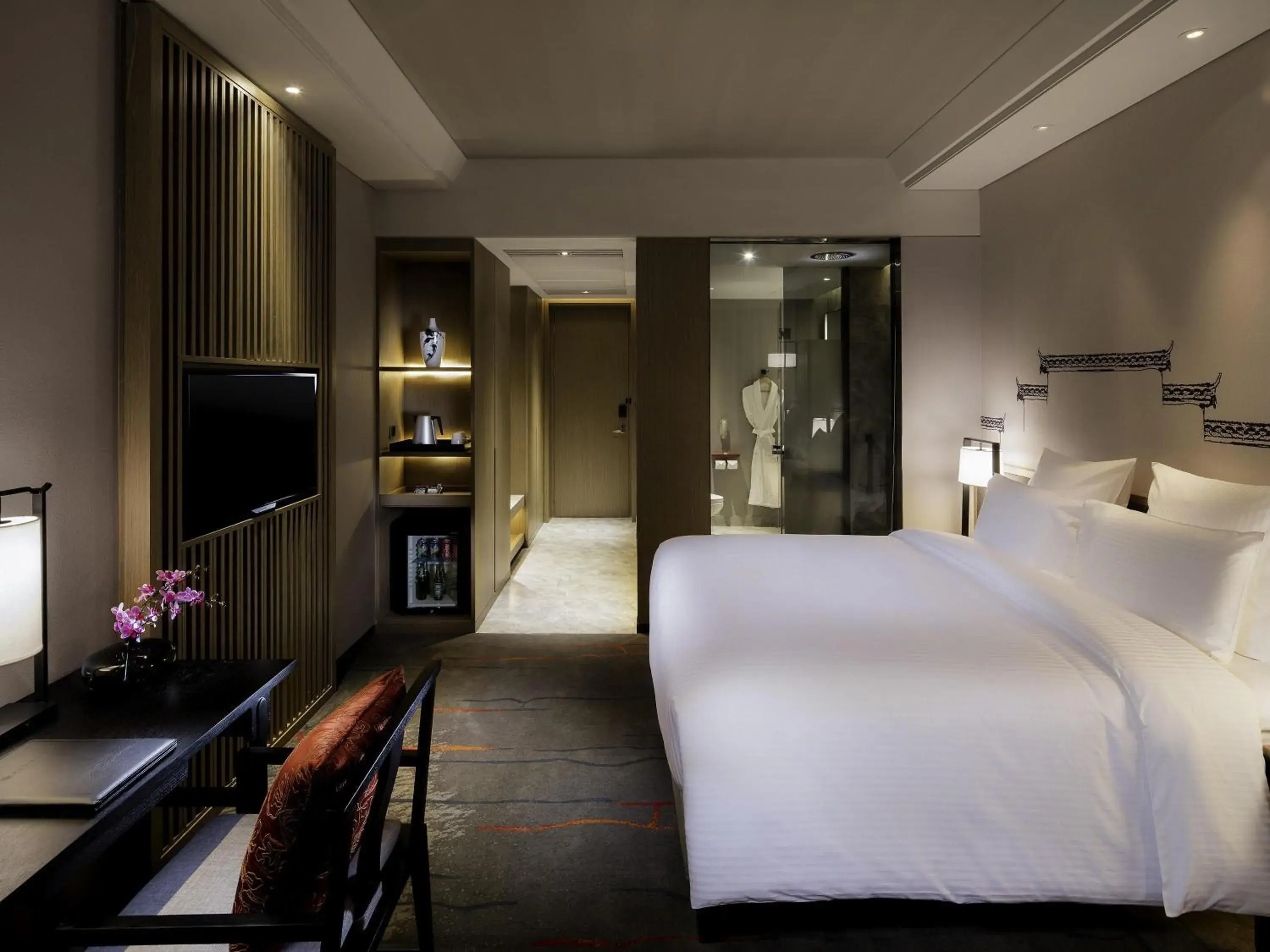 Superior Twin Room with City View in Pullman Hefei Sunac Superior Twin Room with City View in Pullman Hefei Sunac