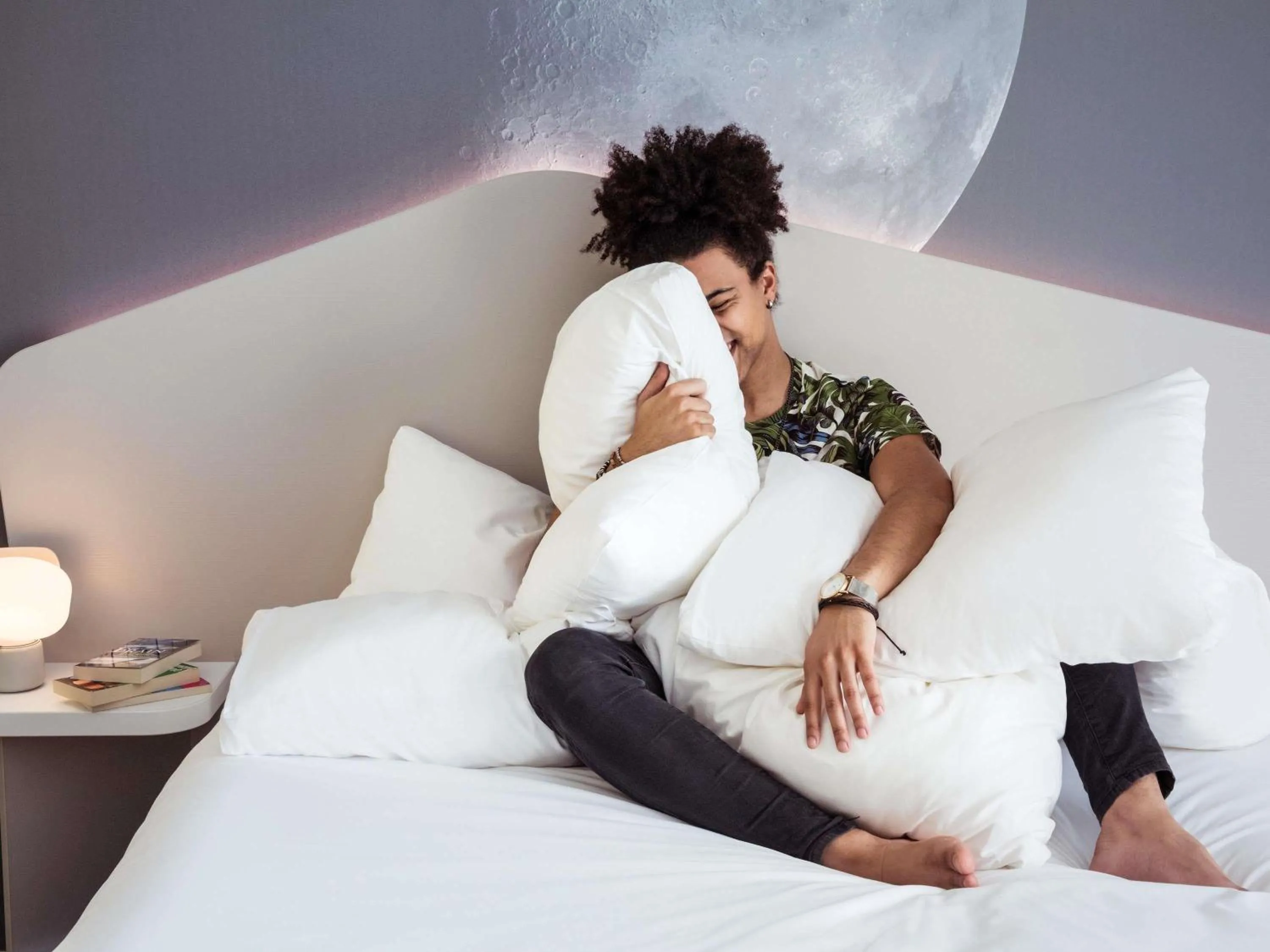 Bedroom, Bed in ibis Styles Paris Charles de Gaulle Airport