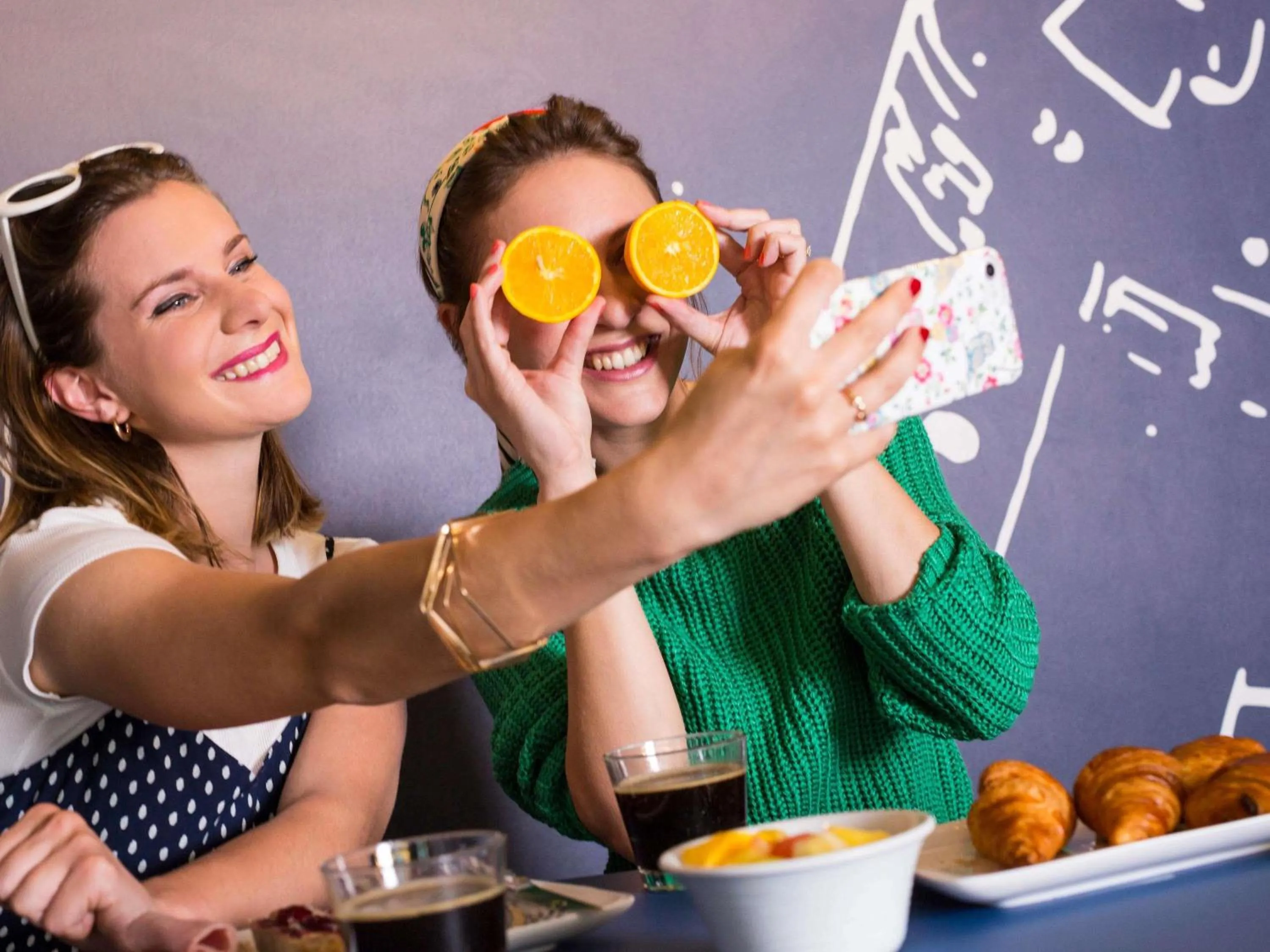 Breakfast in ibis Styles Paris Charles de Gaulle Airport