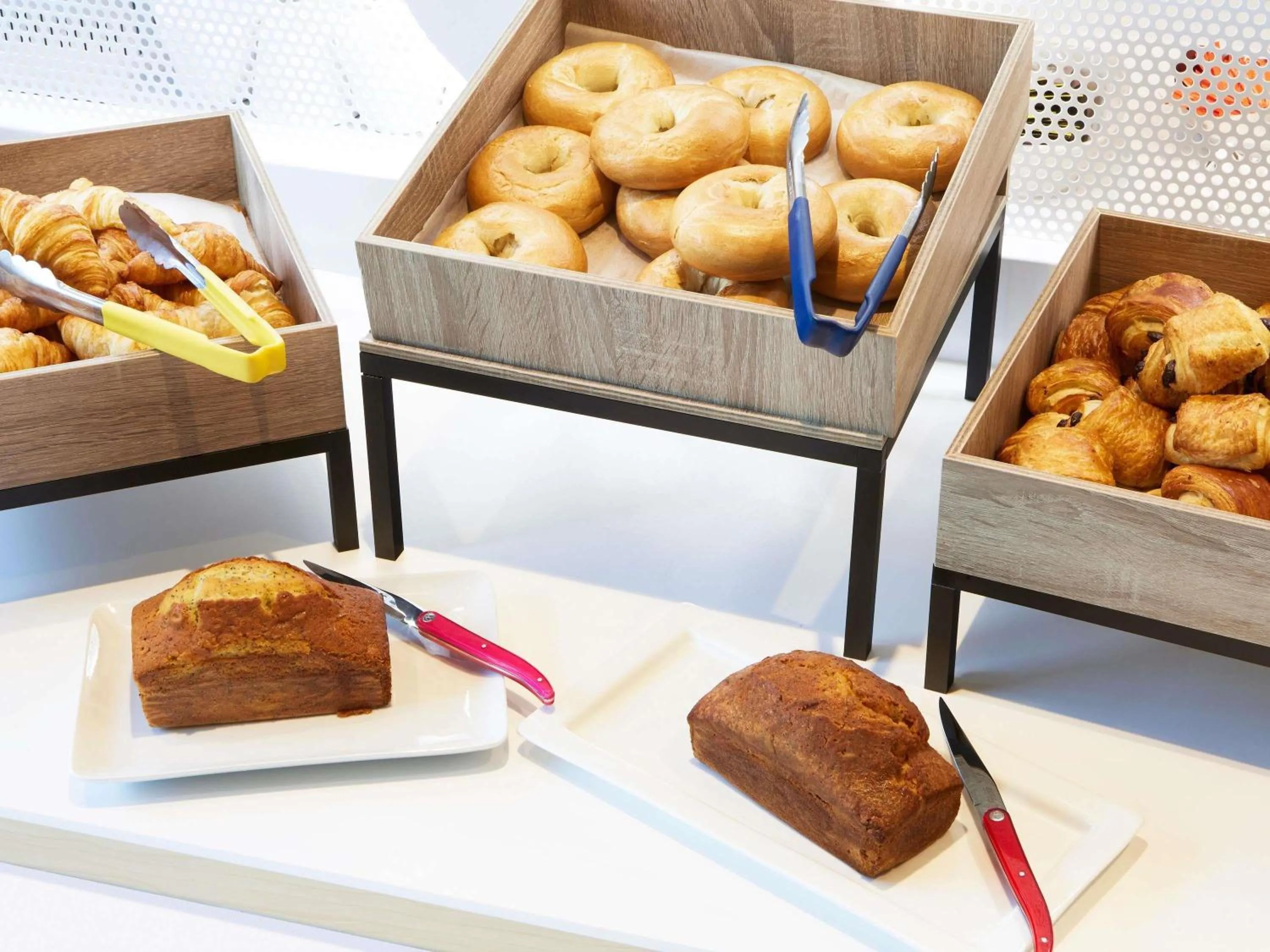 Breakfast in ibis Styles Paris Charles de Gaulle Airport