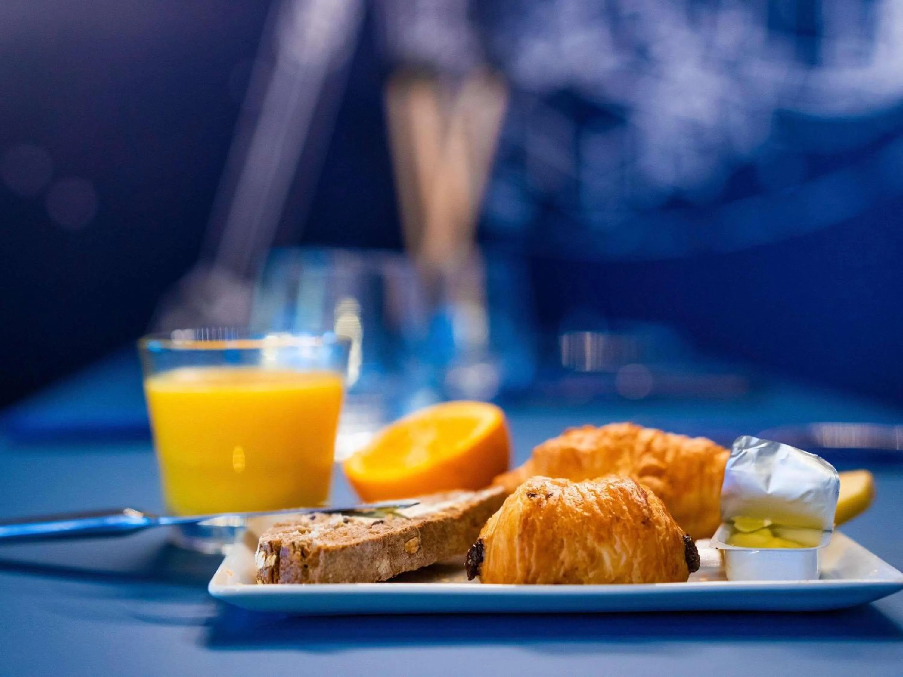 Breakfast in ibis Styles Paris Charles de Gaulle Airport