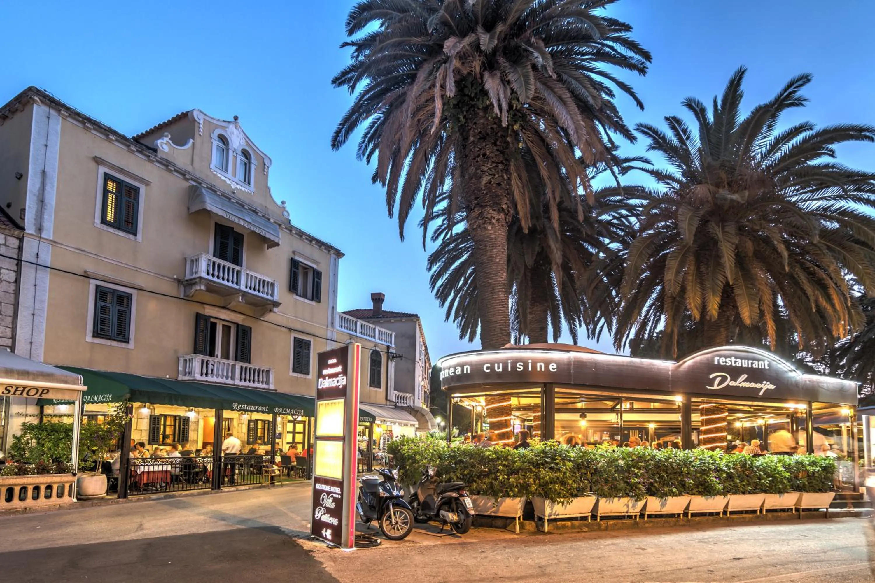 Property building in Boutique Hotel Villa Pattiera