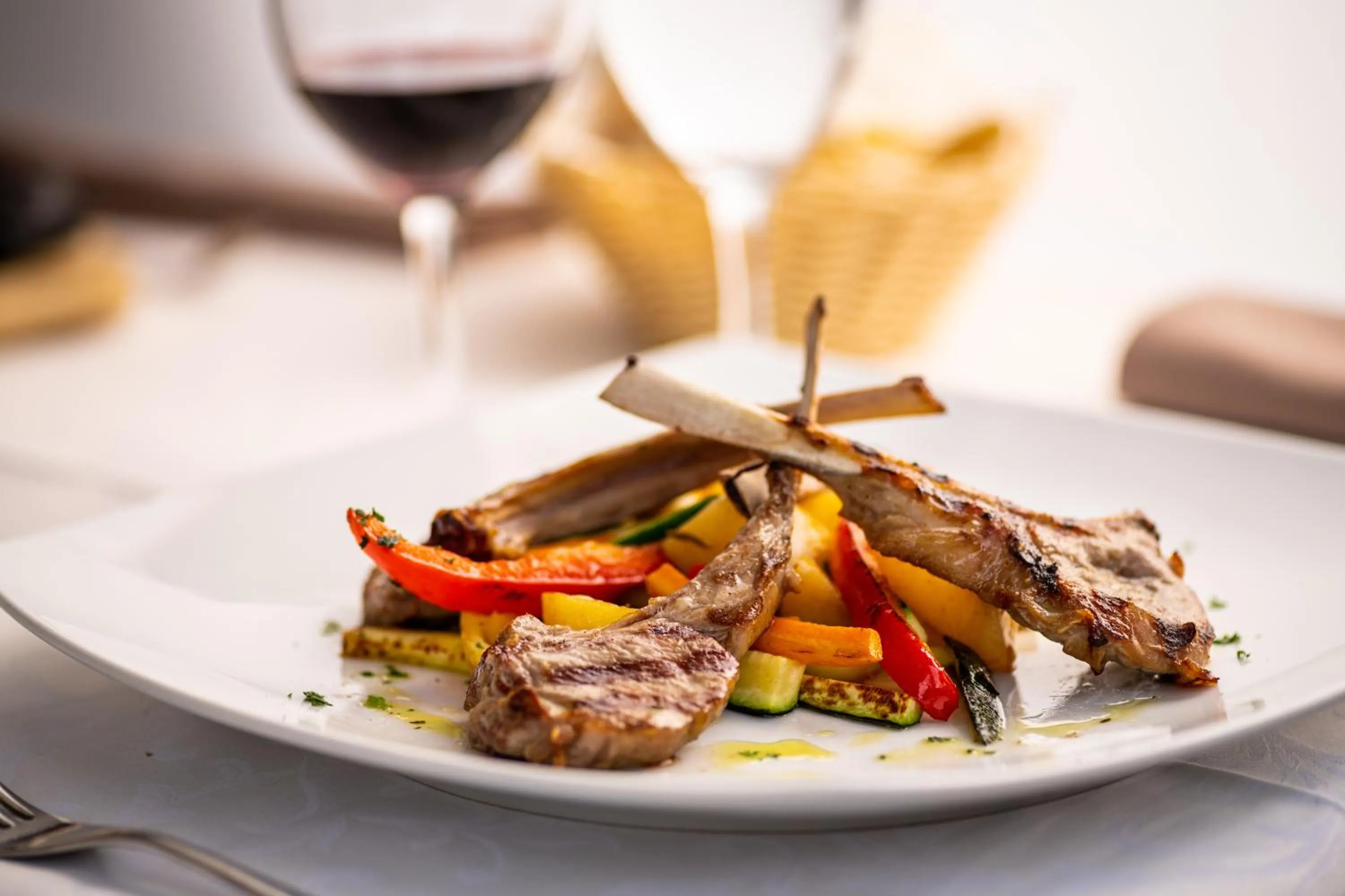 Food and drinks in Boutique Hotel Villa Pattiera