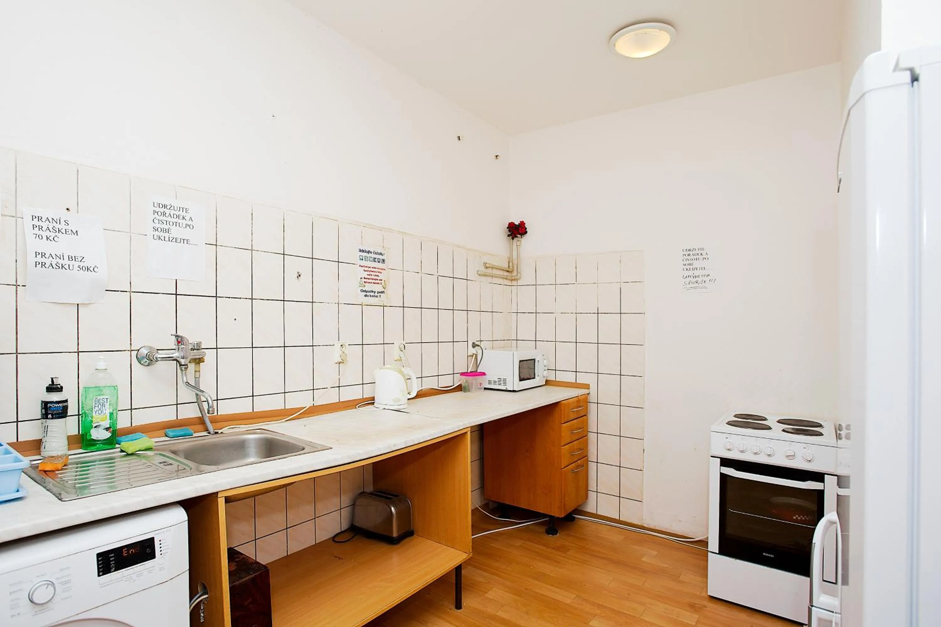 Kitchen or kitchenette in Hostel ABEX