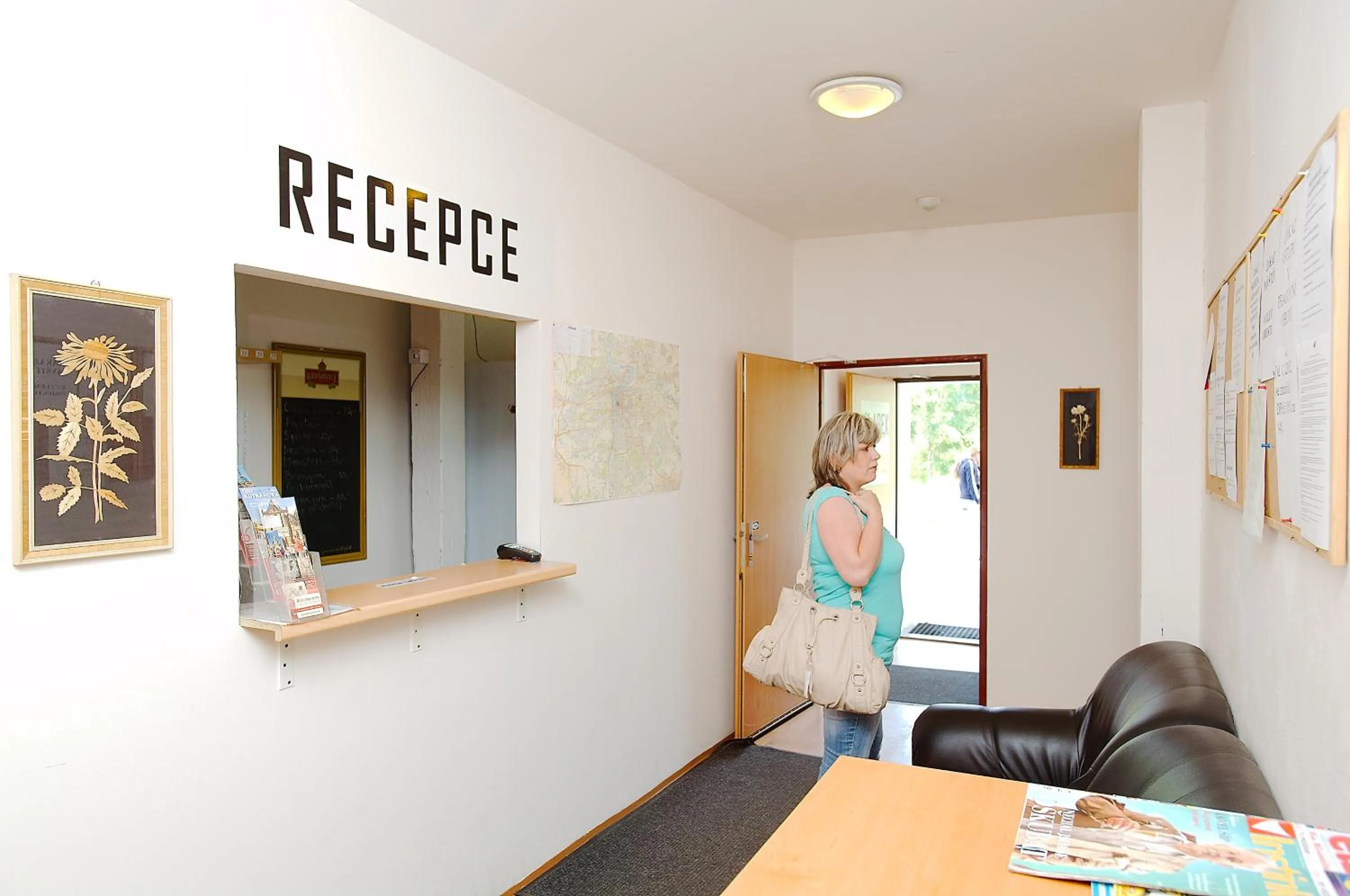 Lobby or reception in Hostel ABEX