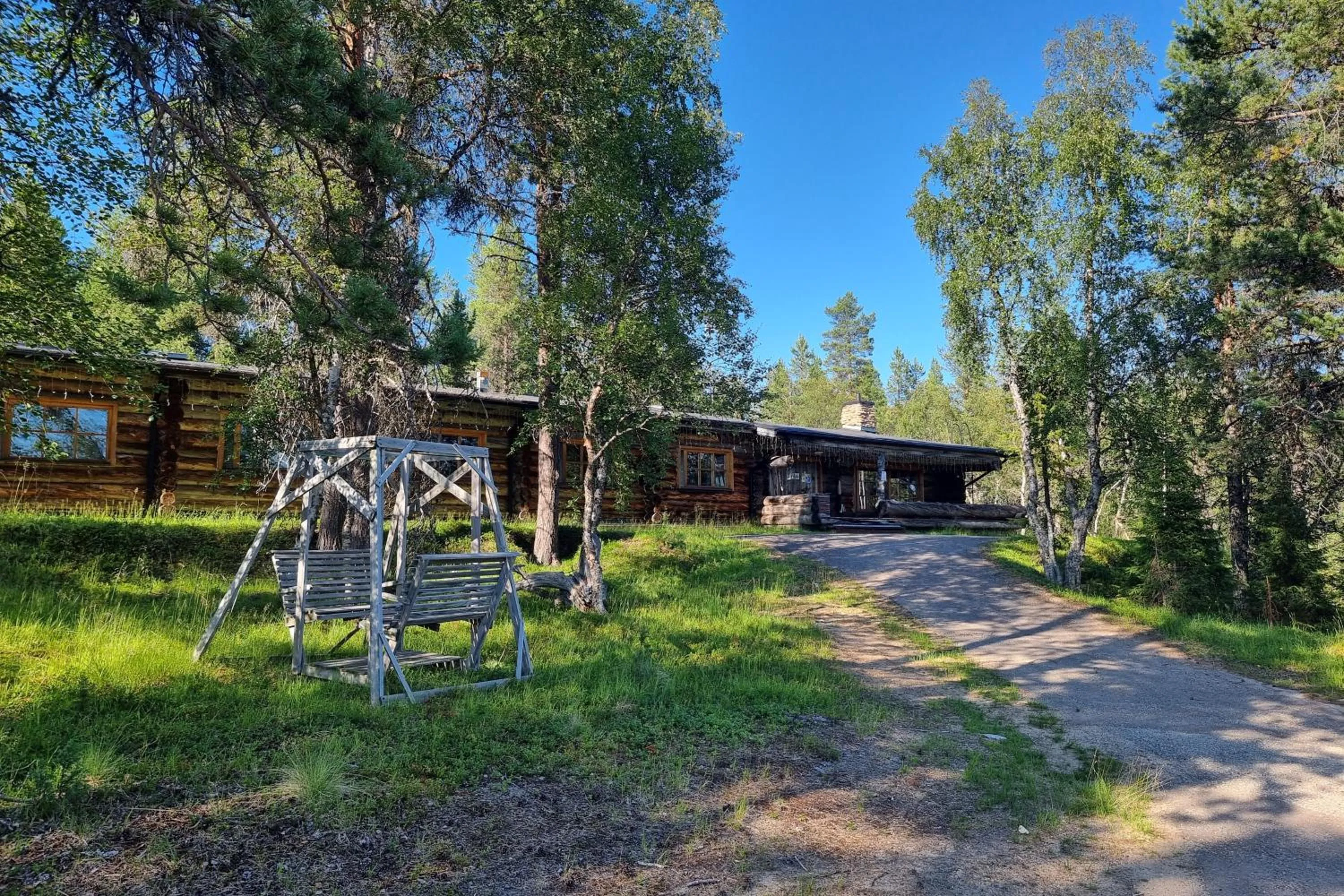 Property building in Kuukkeli Log Houses Aurora Resort