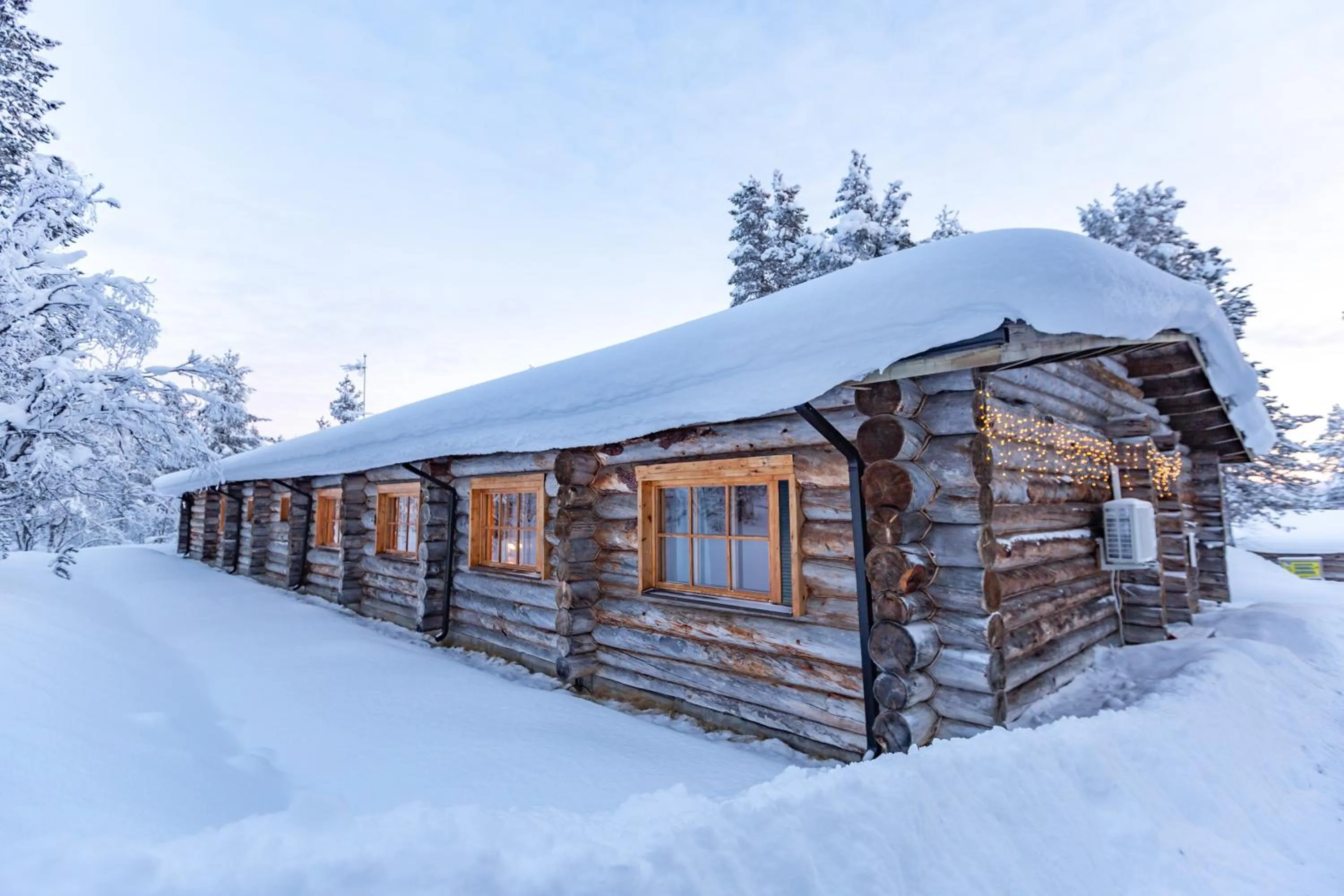 Property building in Kuukkeli Log Houses Aurora Resort