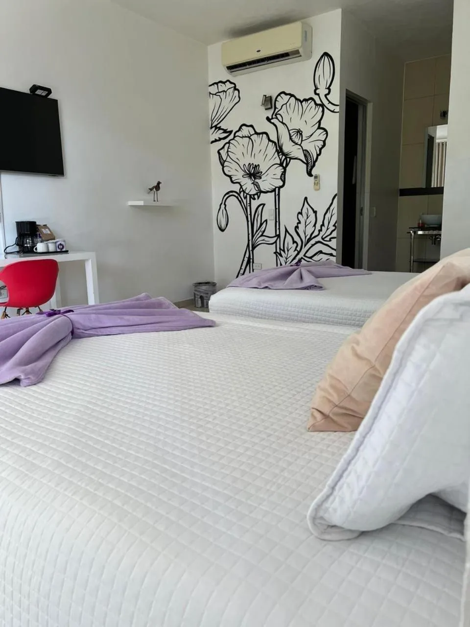 Bed in Rancho Macloy Hotel Spa & Social Events