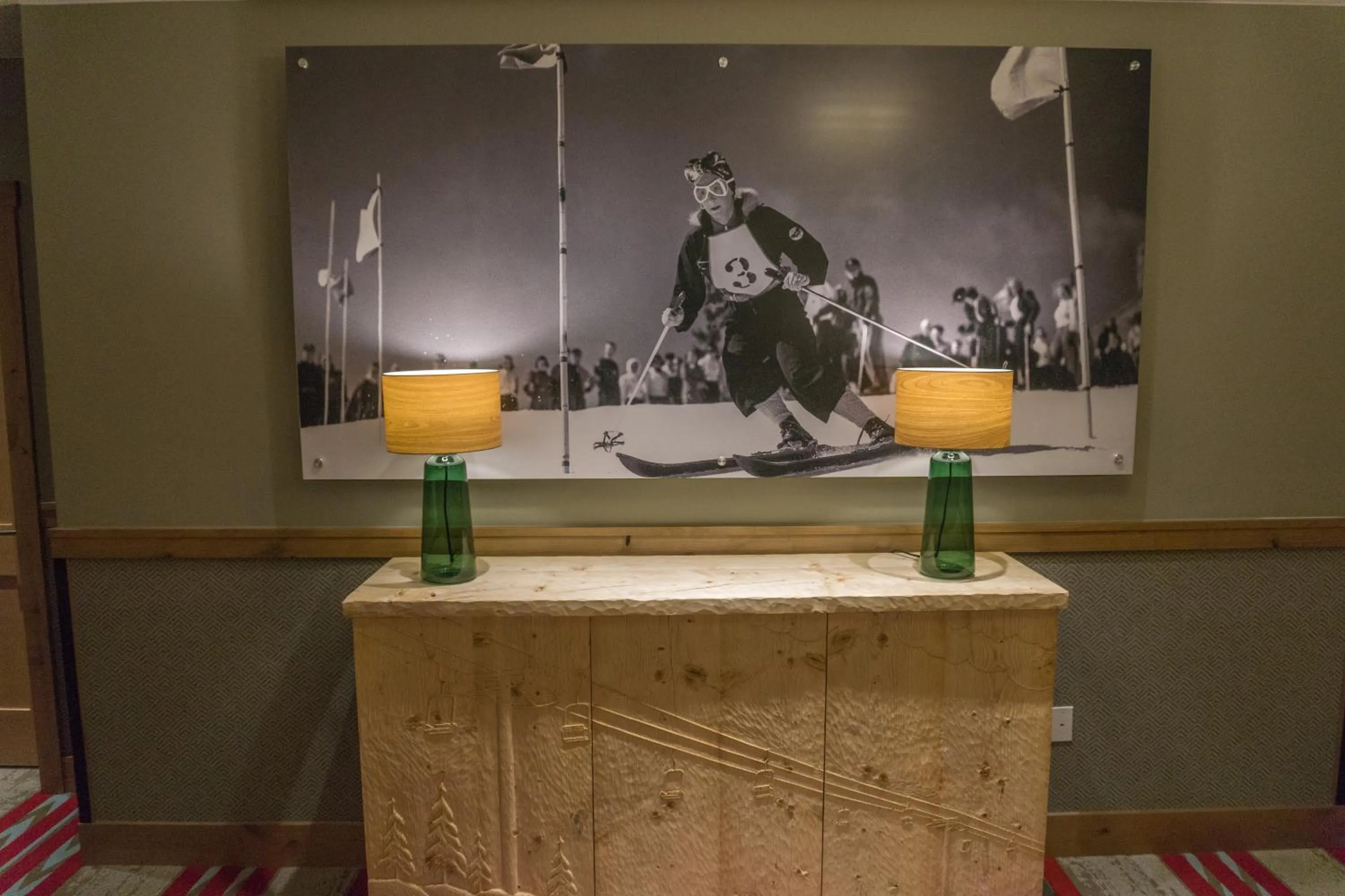 Decorative detail in The Blake at Taos Ski Valley