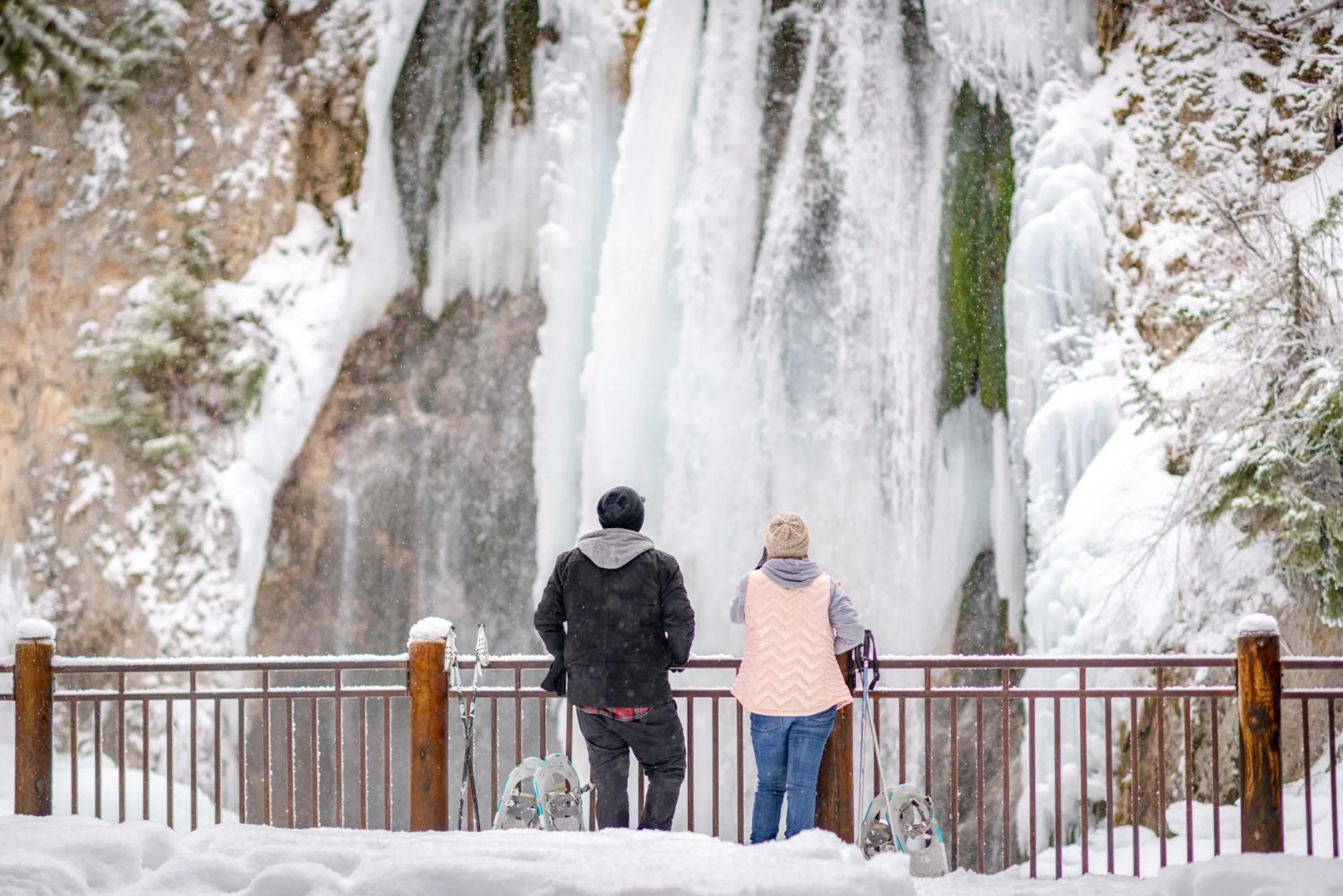 Natural landscape in Spearfish Canyon Lodge