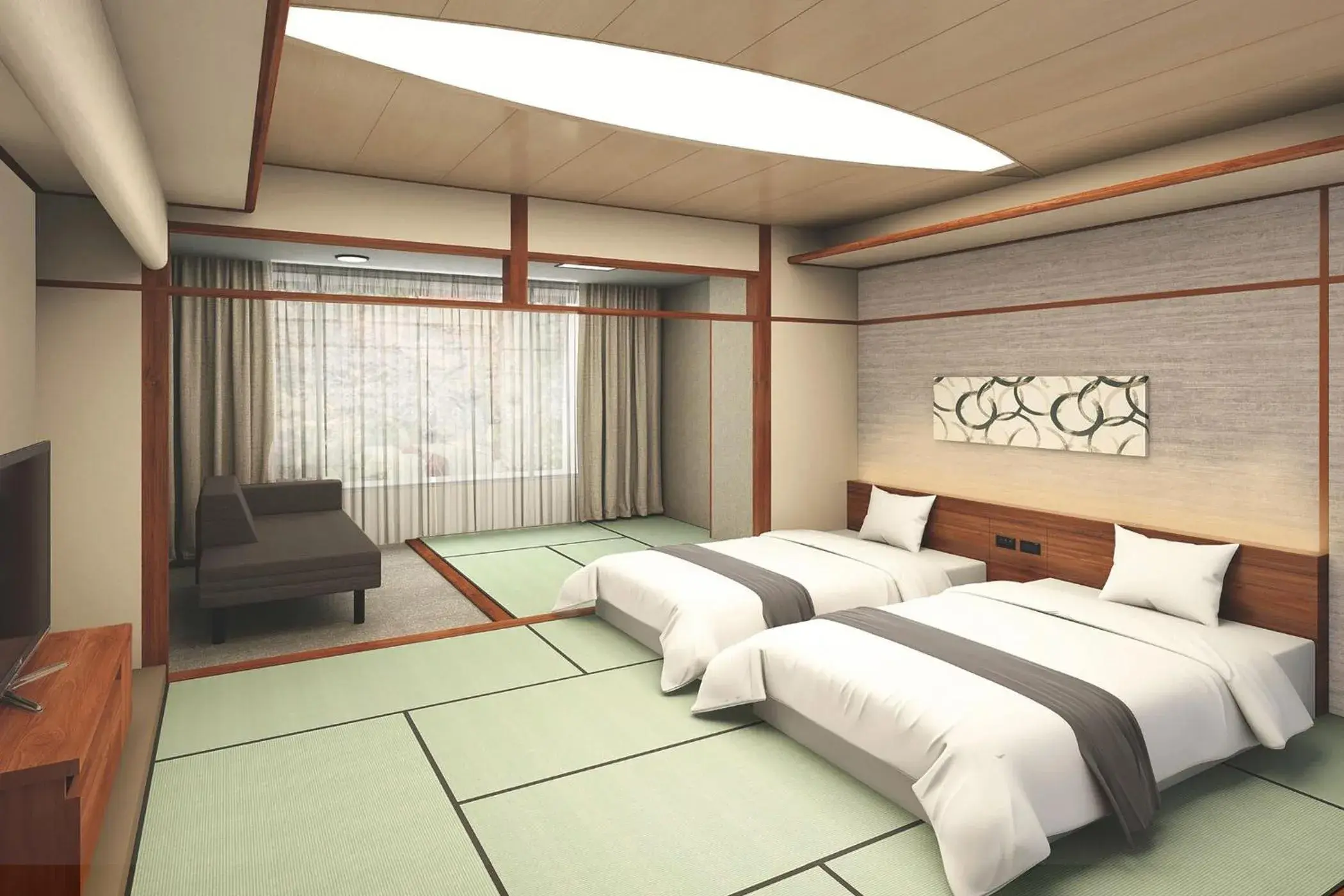 Standard Japanese-Style-Room 51 sqm - Indoor Bath - Non-Smoking in Ooedo Onsen Monogatari Premium Ikaho Standard Japanese-Style-Room 51 sqm - Indoor Bath - Non-Smoking in Ooedo Onsen Monogatari Premium Ikaho