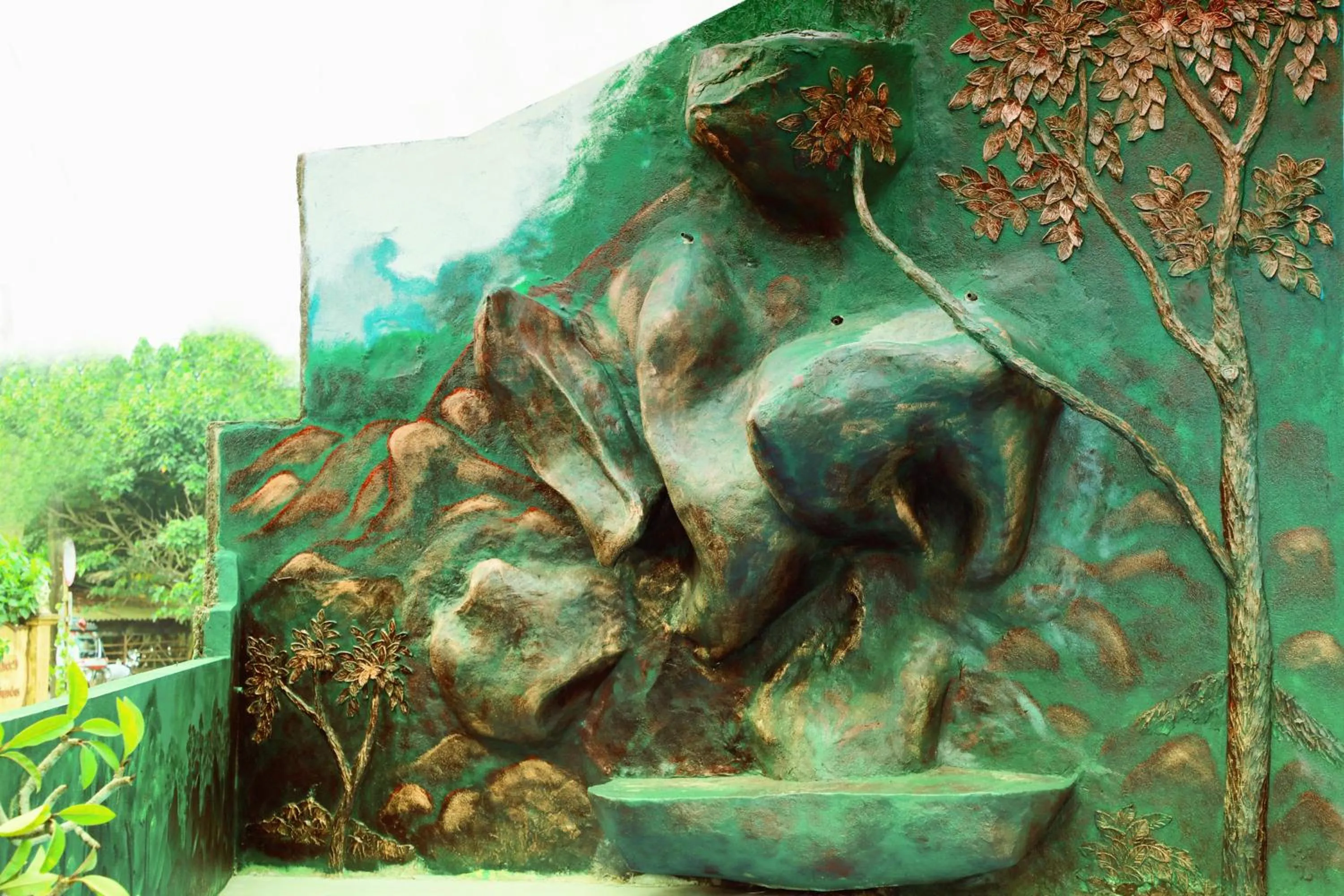 Garden in Hotel Sanmark