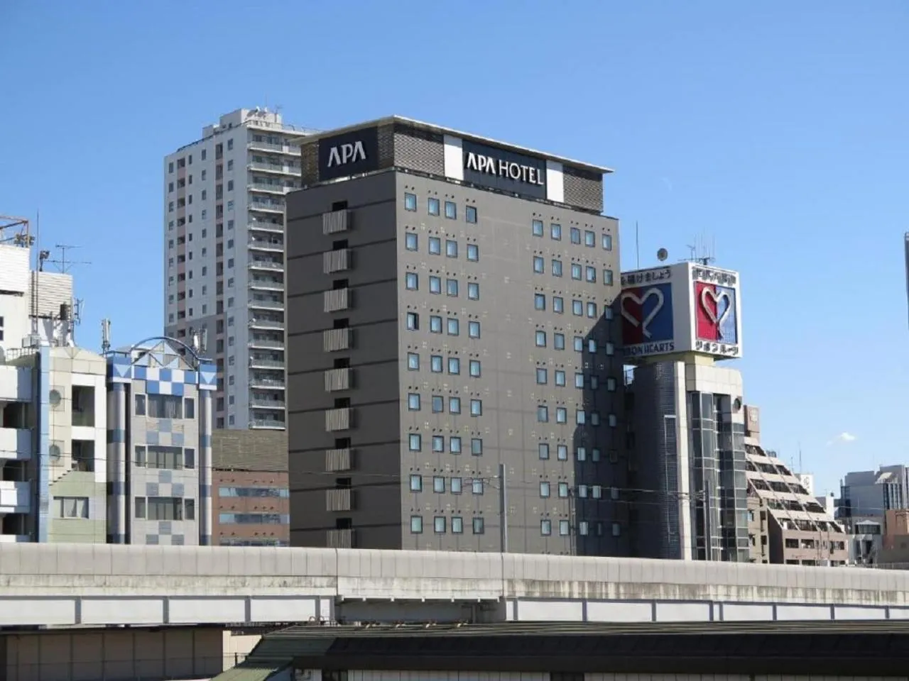 Property building in APA Hotel TKP Nippori Ekimae