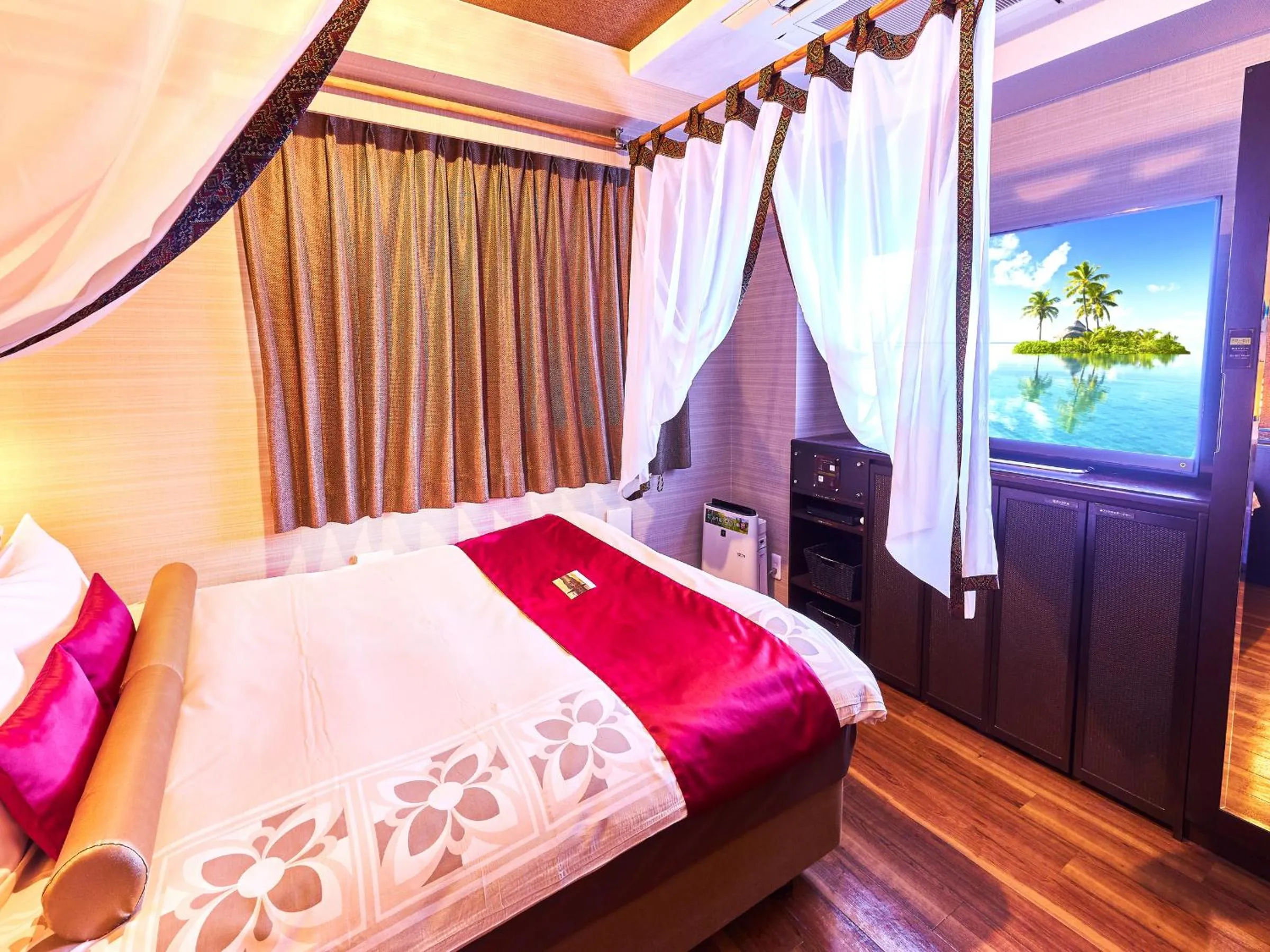 Photo of the whole room, Bed in Hotel Bali An Resort Shinsaibashi Near Dotonbori