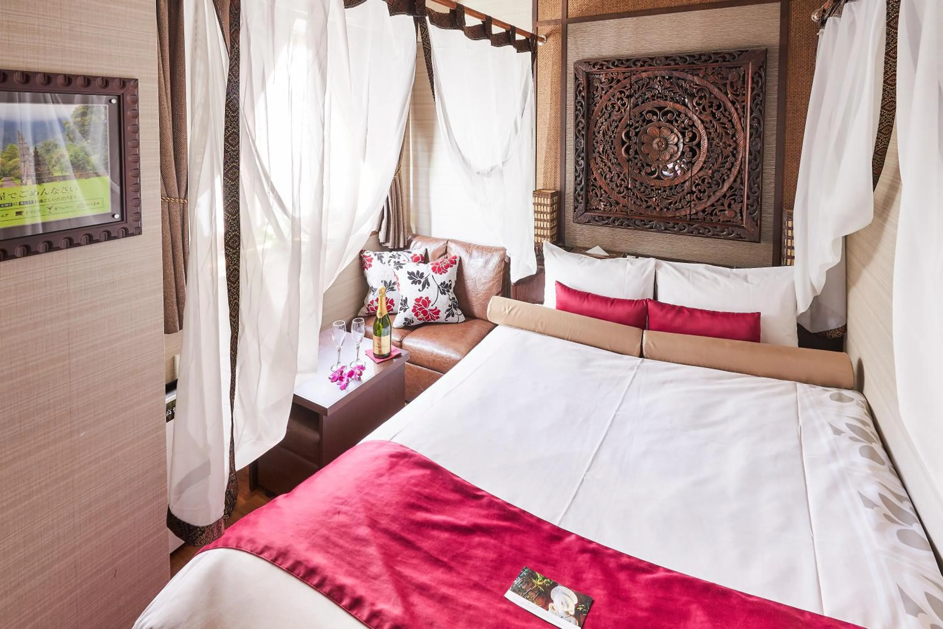 Photo of the whole room, Bed in Hotel Bali An Resort Shinsaibashi Near Dotonbori