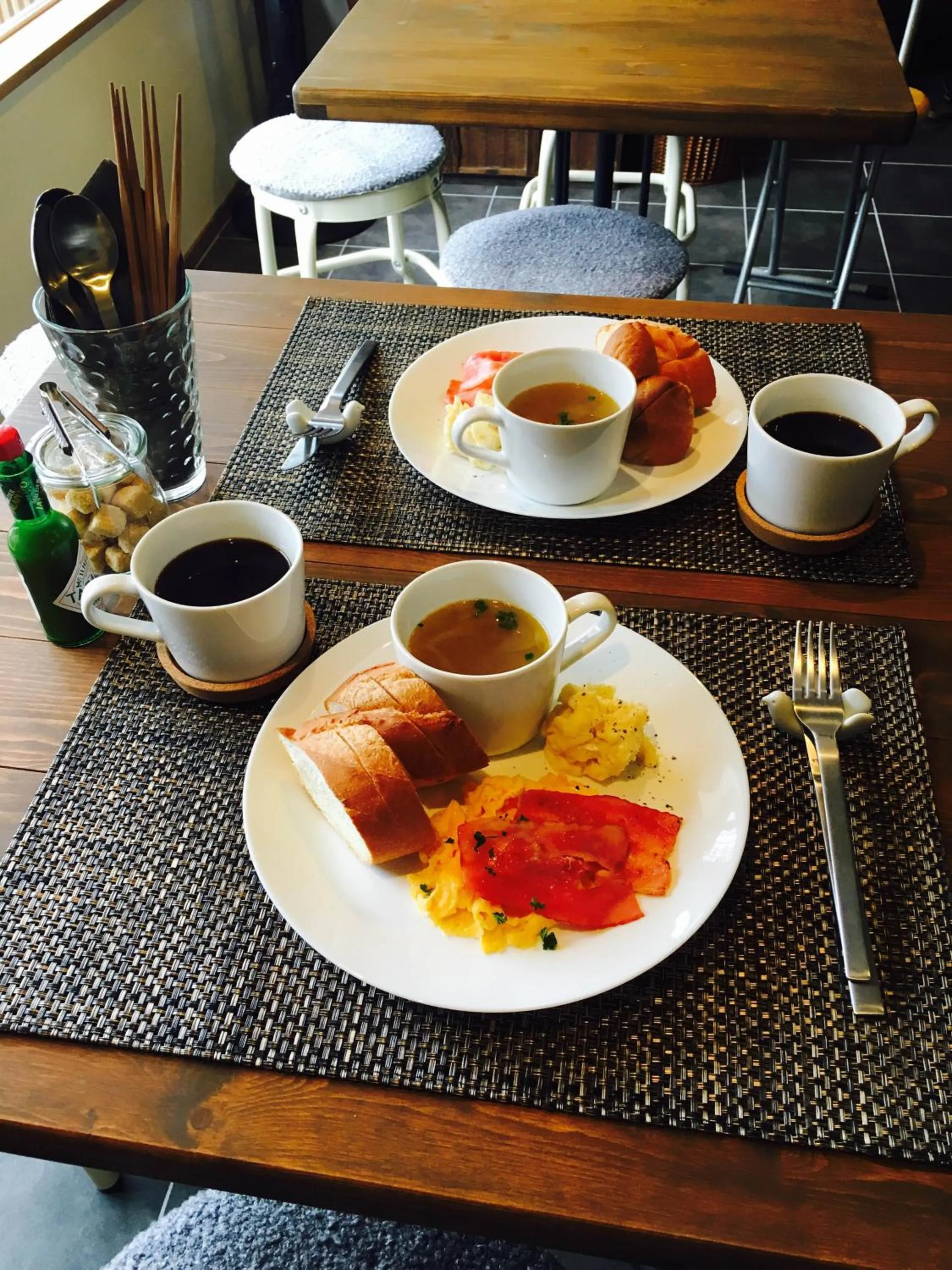 Food close-up in Nara Guesthouse Kamunabi