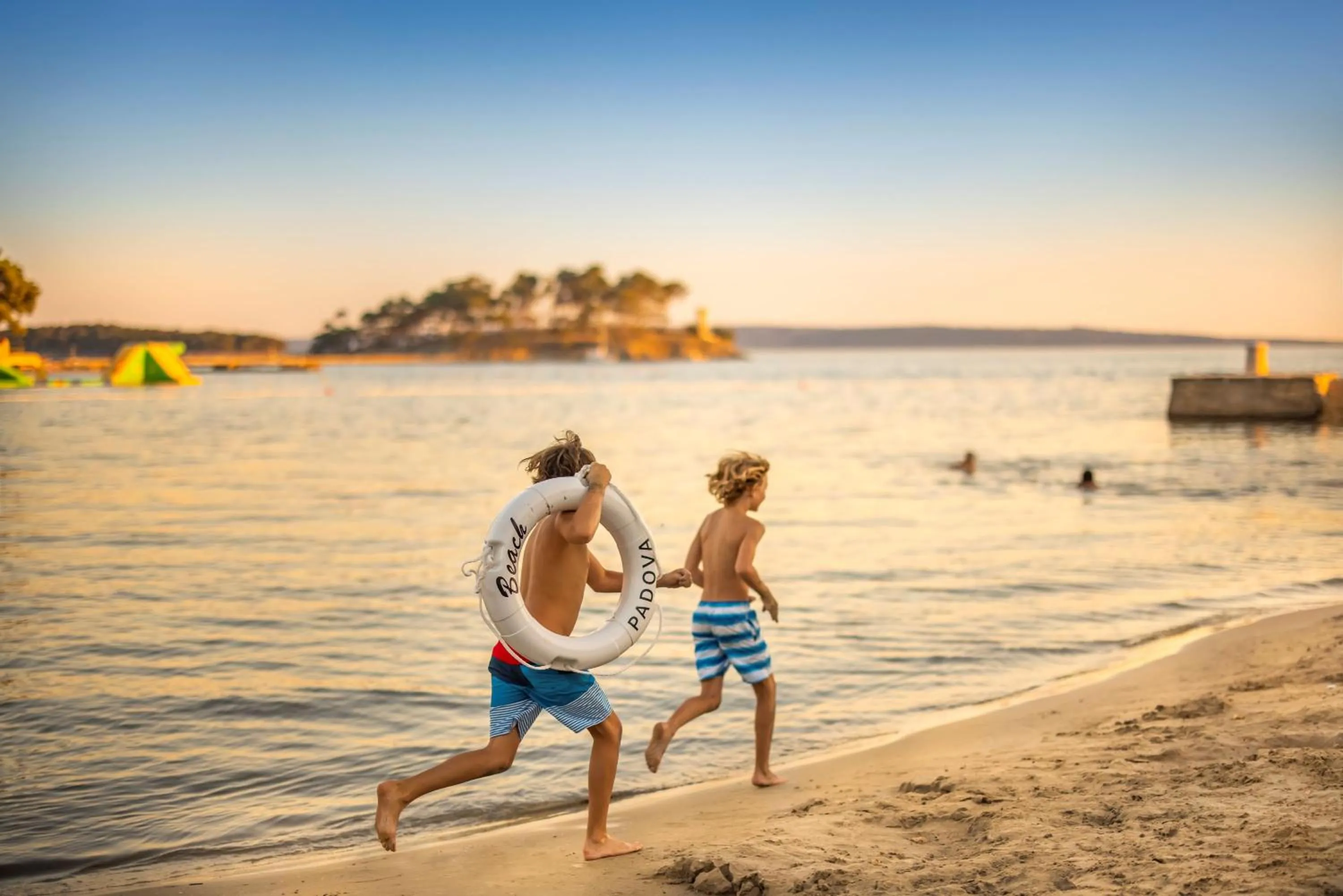 Beach in Valamar Padova Hotel