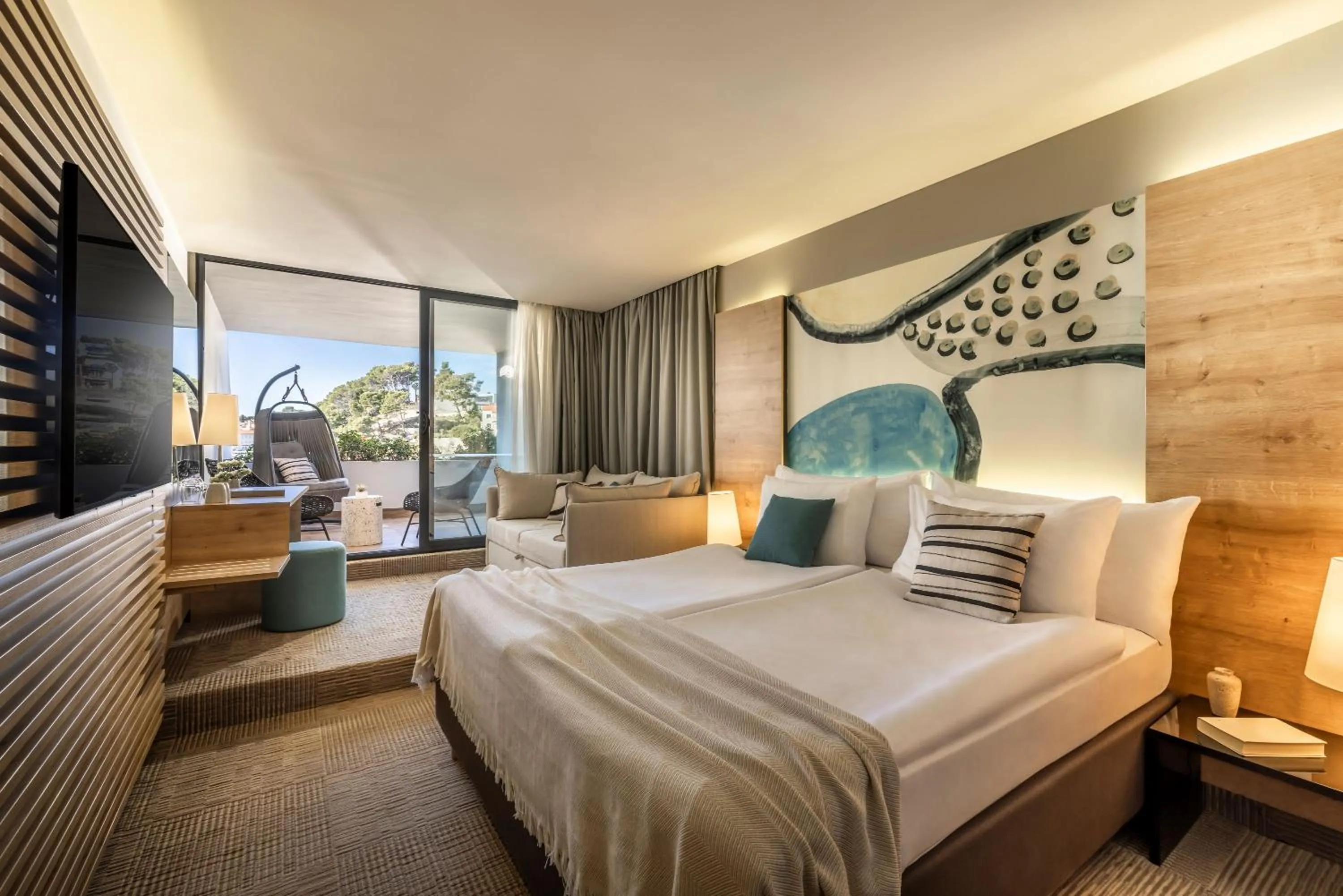 Photo of the whole room, Bed in Valamar Padova Hotel