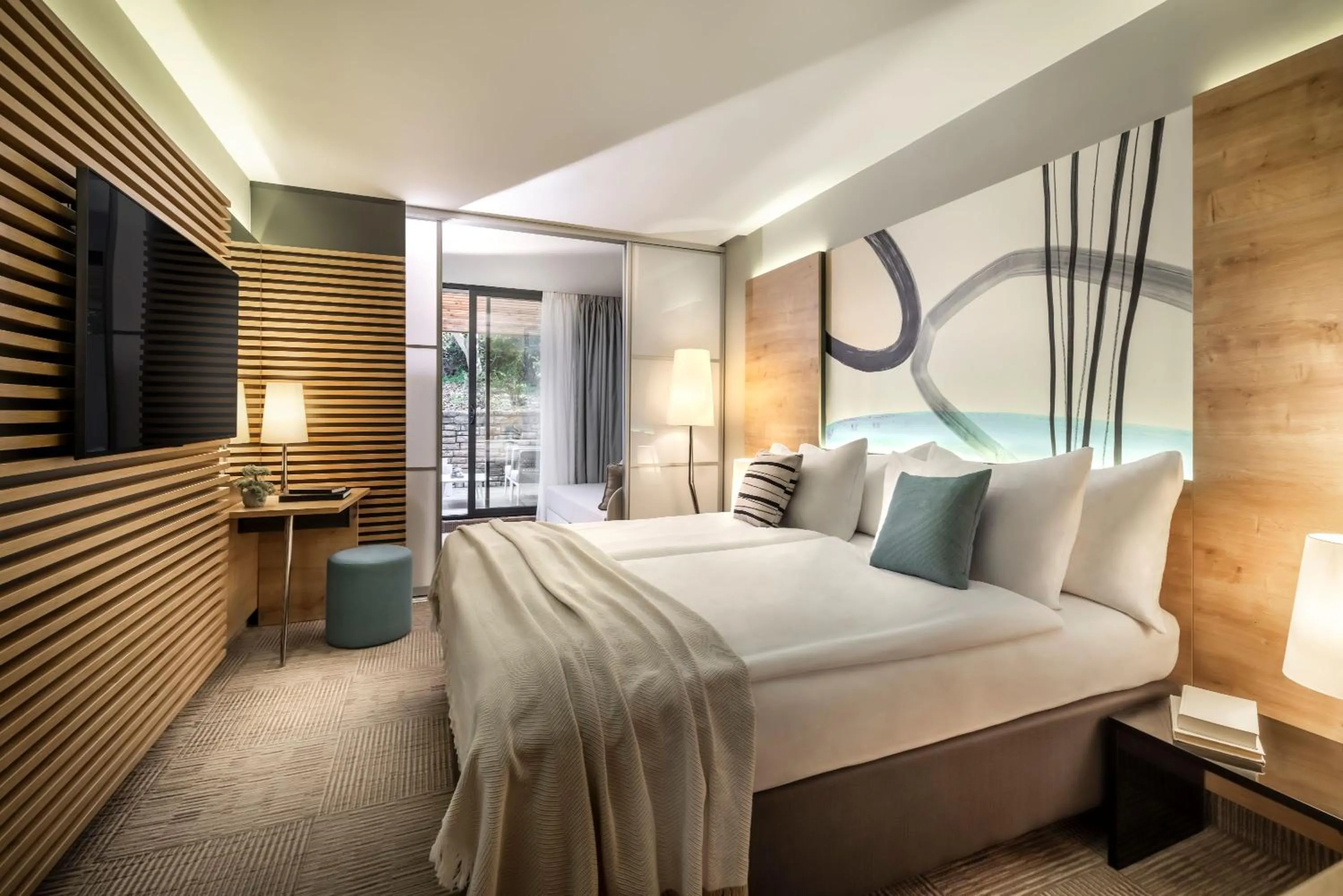 Photo of the whole room, Bed in Valamar Padova Hotel